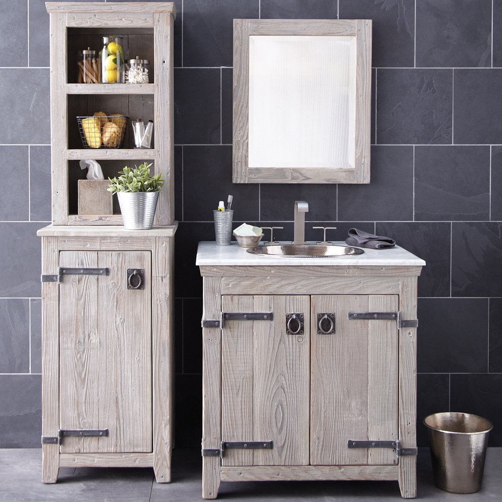 Native Trails Americana 31" Driftwood Vanity Set & Reviews Wayfair