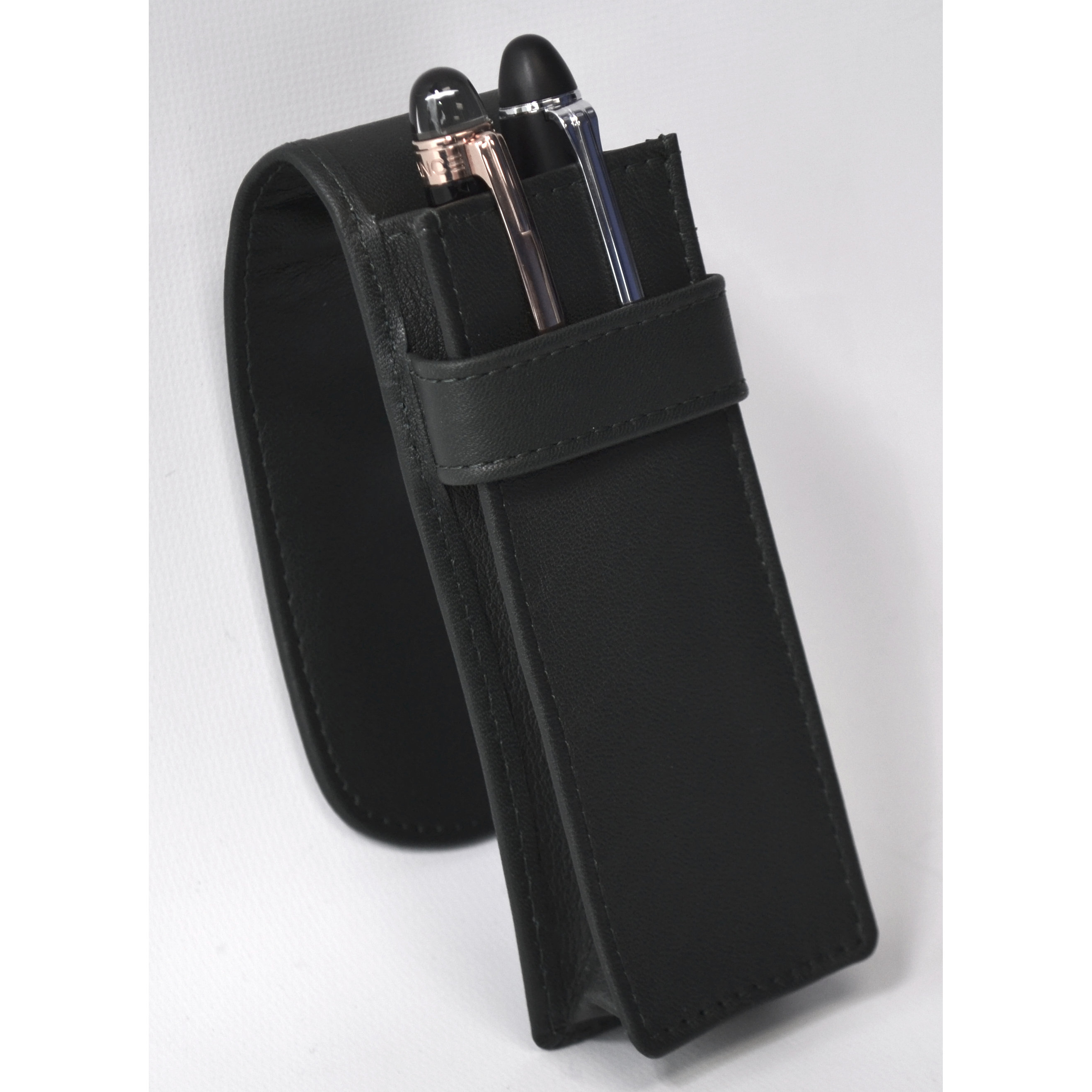 Royce Leather Royce Leather Fountain Pen Double Pen Carrying Case in