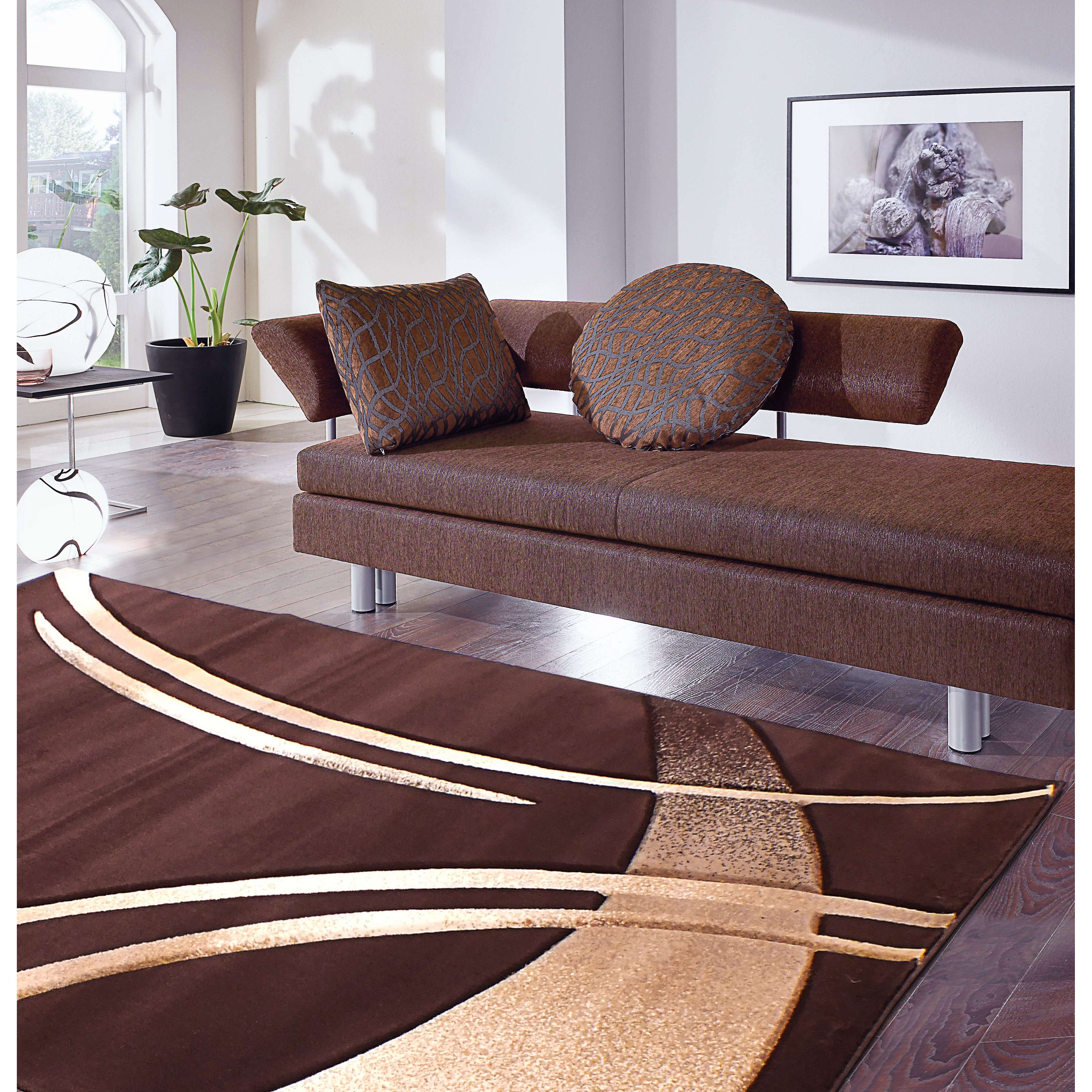 Segma Reflections Dark Brown Rug & Reviews Wayfair