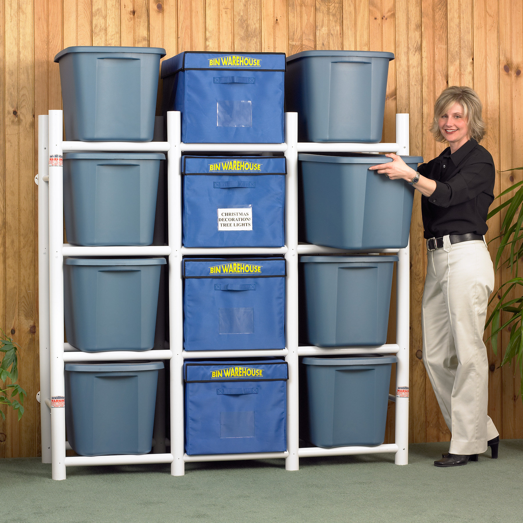 shelving for storage bins        <h3 class=