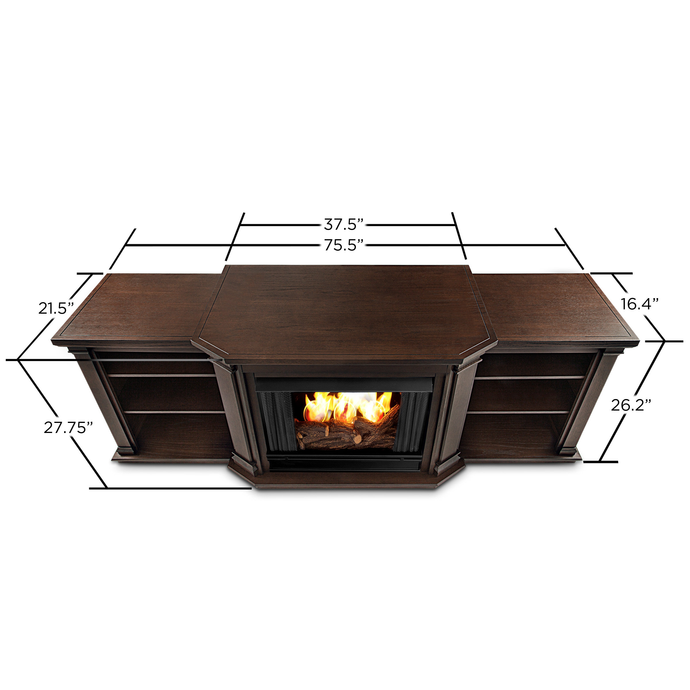 Real Flame Valmont TV Stand & Reviews Wayfair