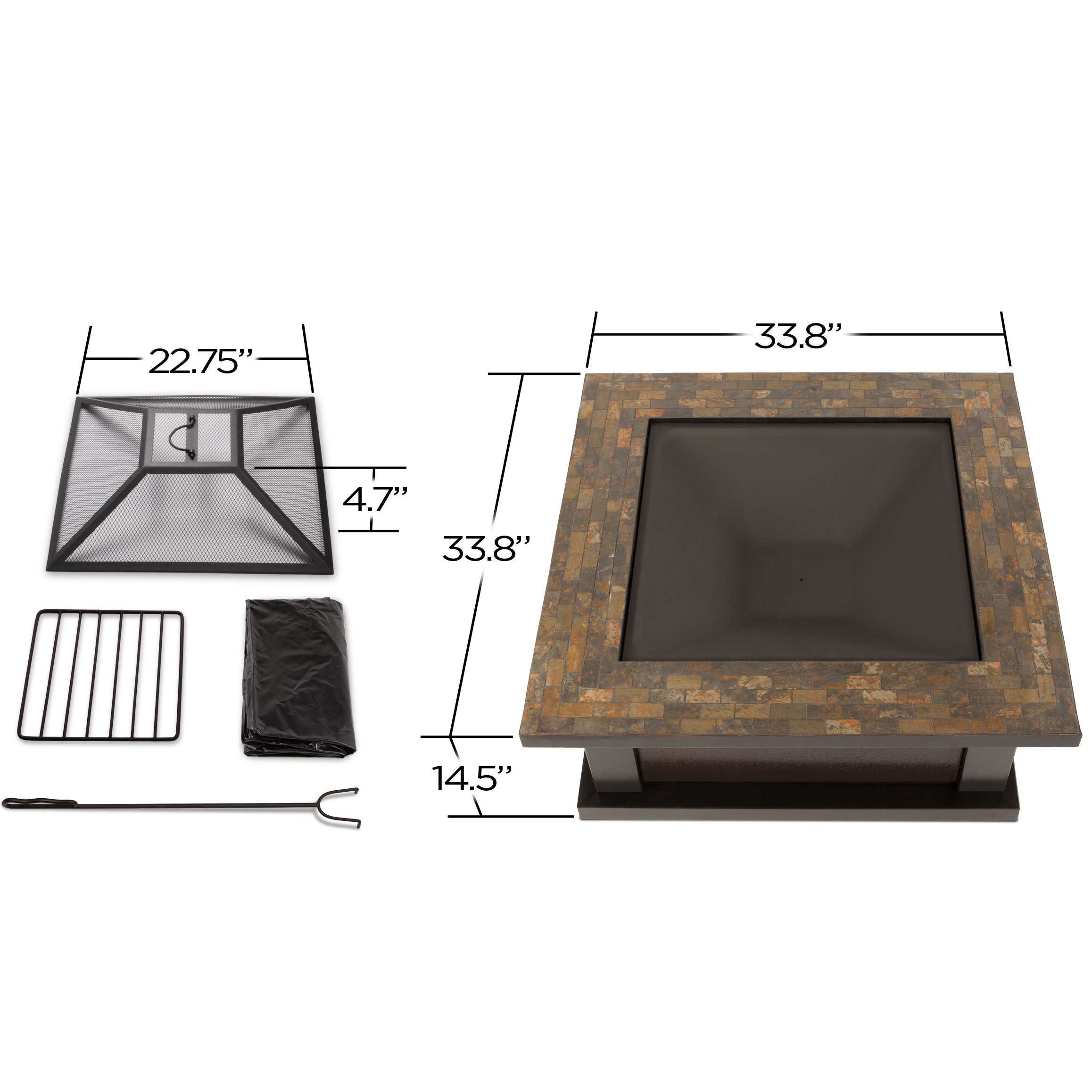 Real Flame Alderwood Steel Gel/Wood Fire Pit Table & Reviews Wayfair