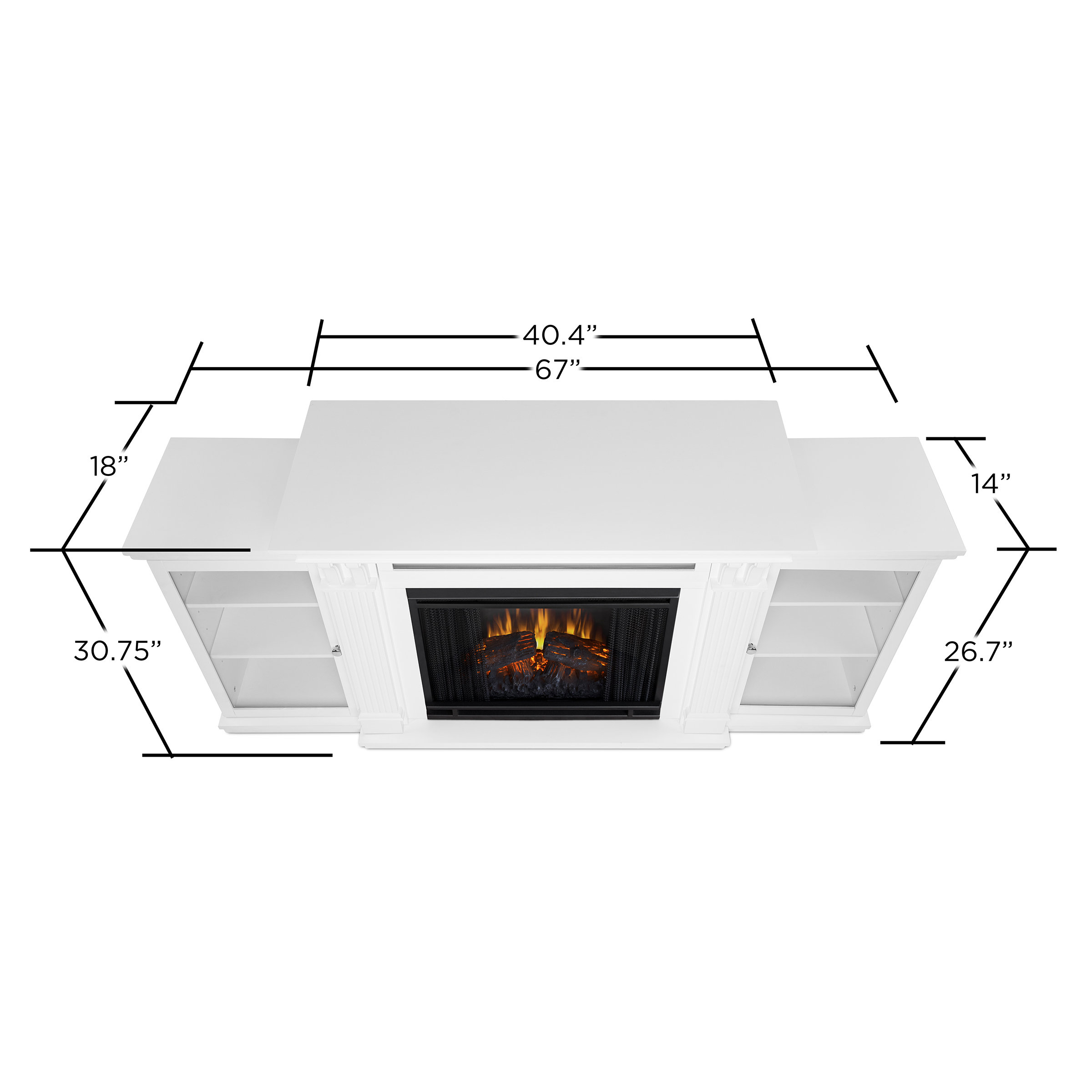 Real Flame Calie Electric Fireplace & Reviews Wayfair