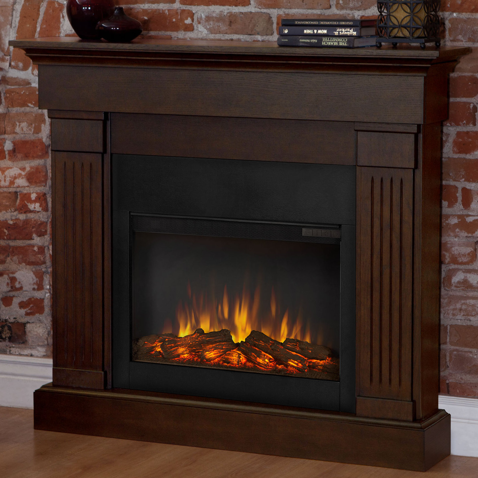 Real Flame Slim Crawford Wall Mounted Electric Fireplace  Reviews  Wayfair