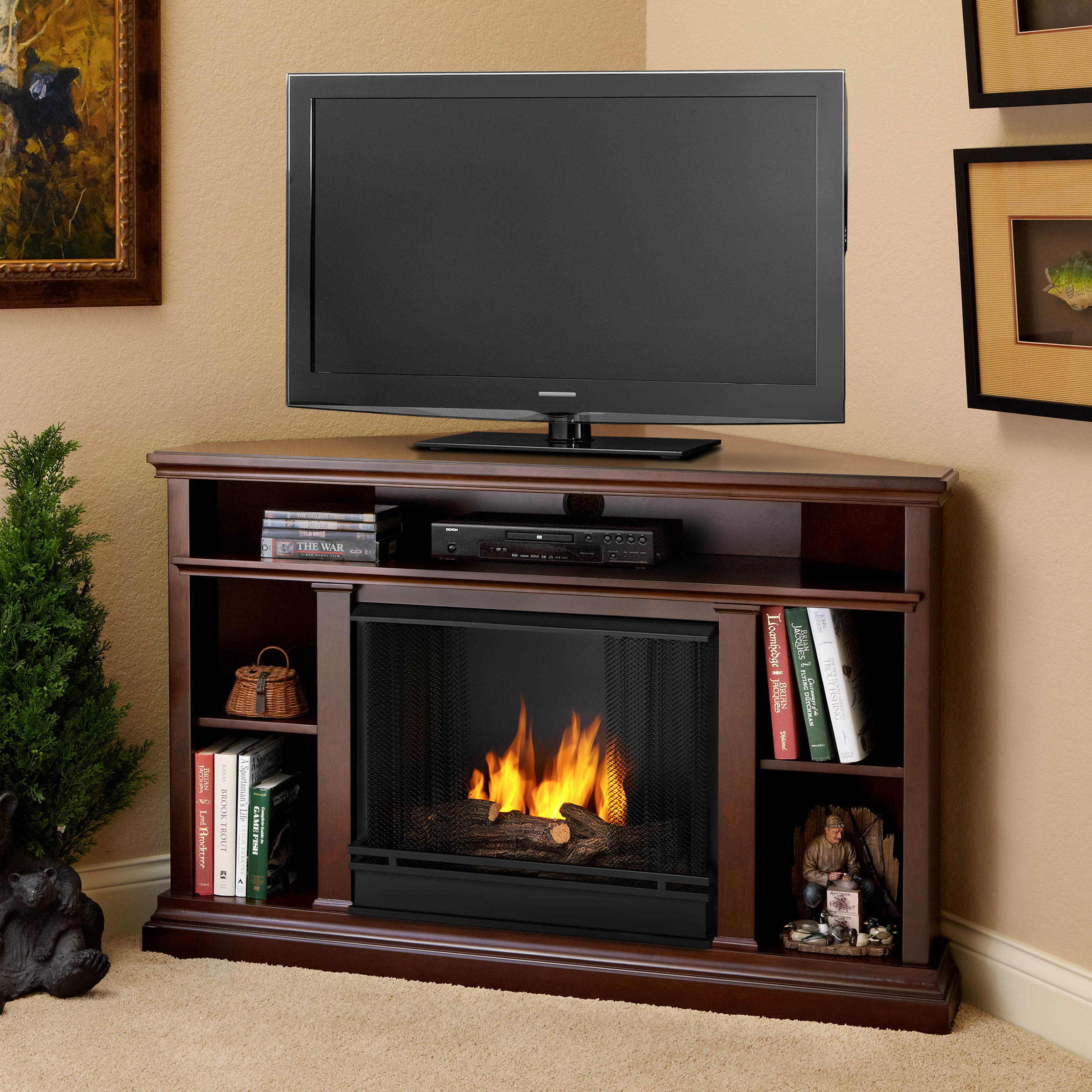 Real Flame Churchill TV Stand & Reviews Wayfair