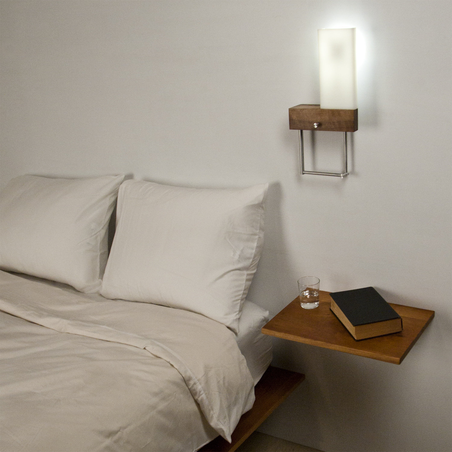 Cerno Cubo Bedside Hybrid Reading Light Swing Arm Wall Sconce & Reviews