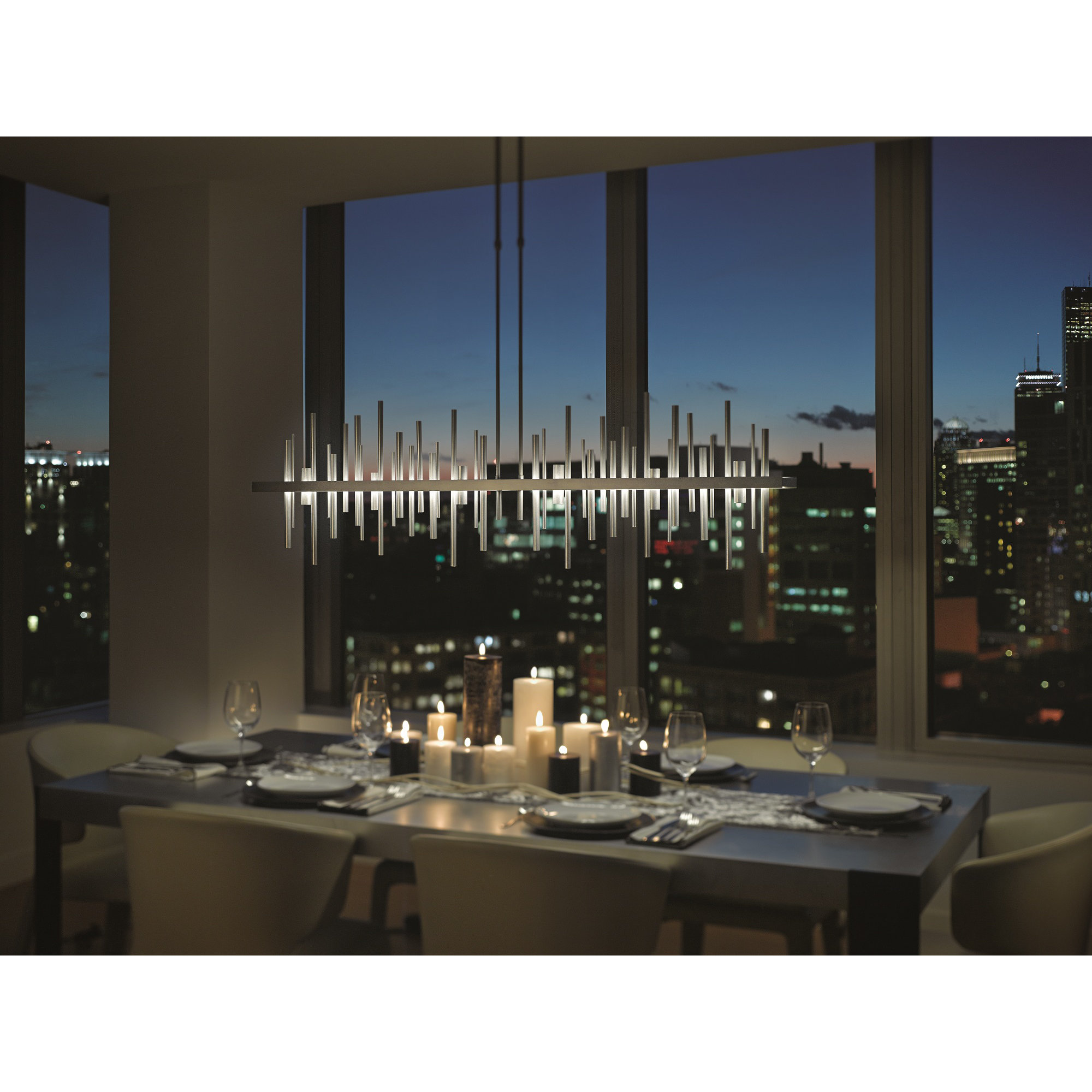 Hubbardton Cityscape Linear Pendant & Reviews Wayfair