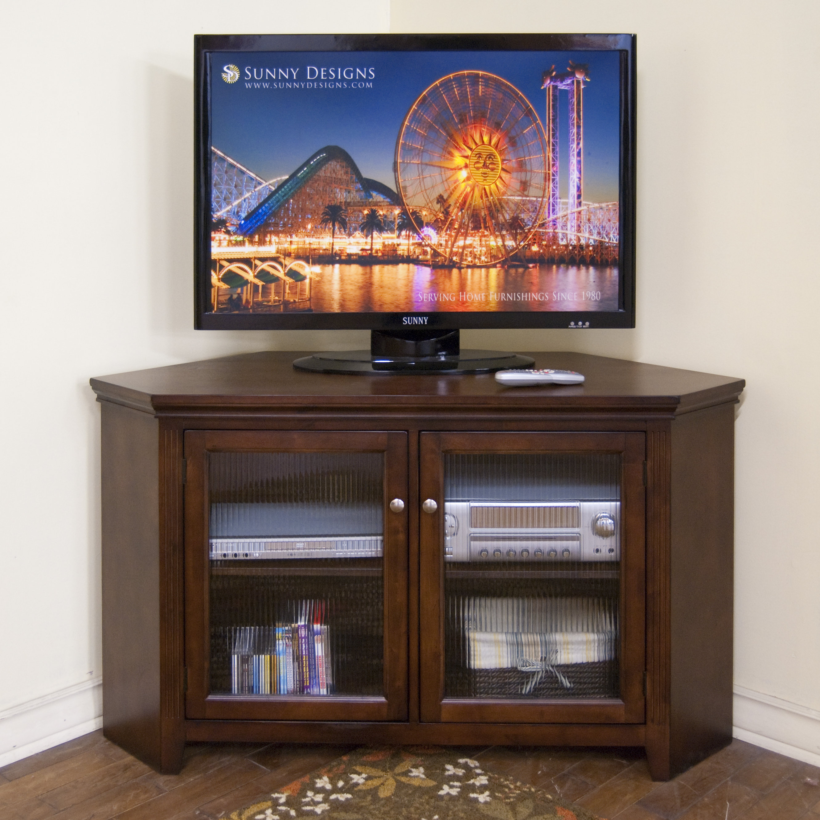 Sunny Designs Cappuccino TV Stand & Reviews Wayfair