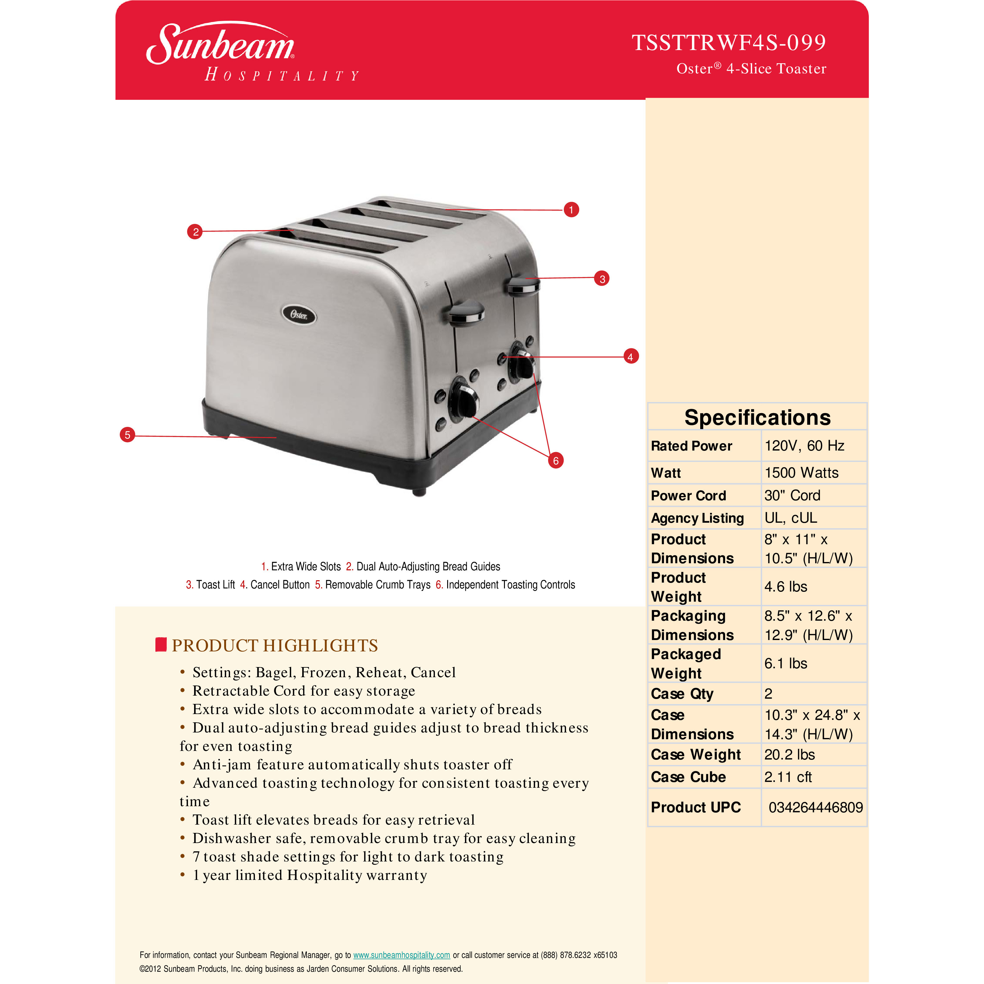 Oster 4 Slice Toaster & Reviews Wayfair