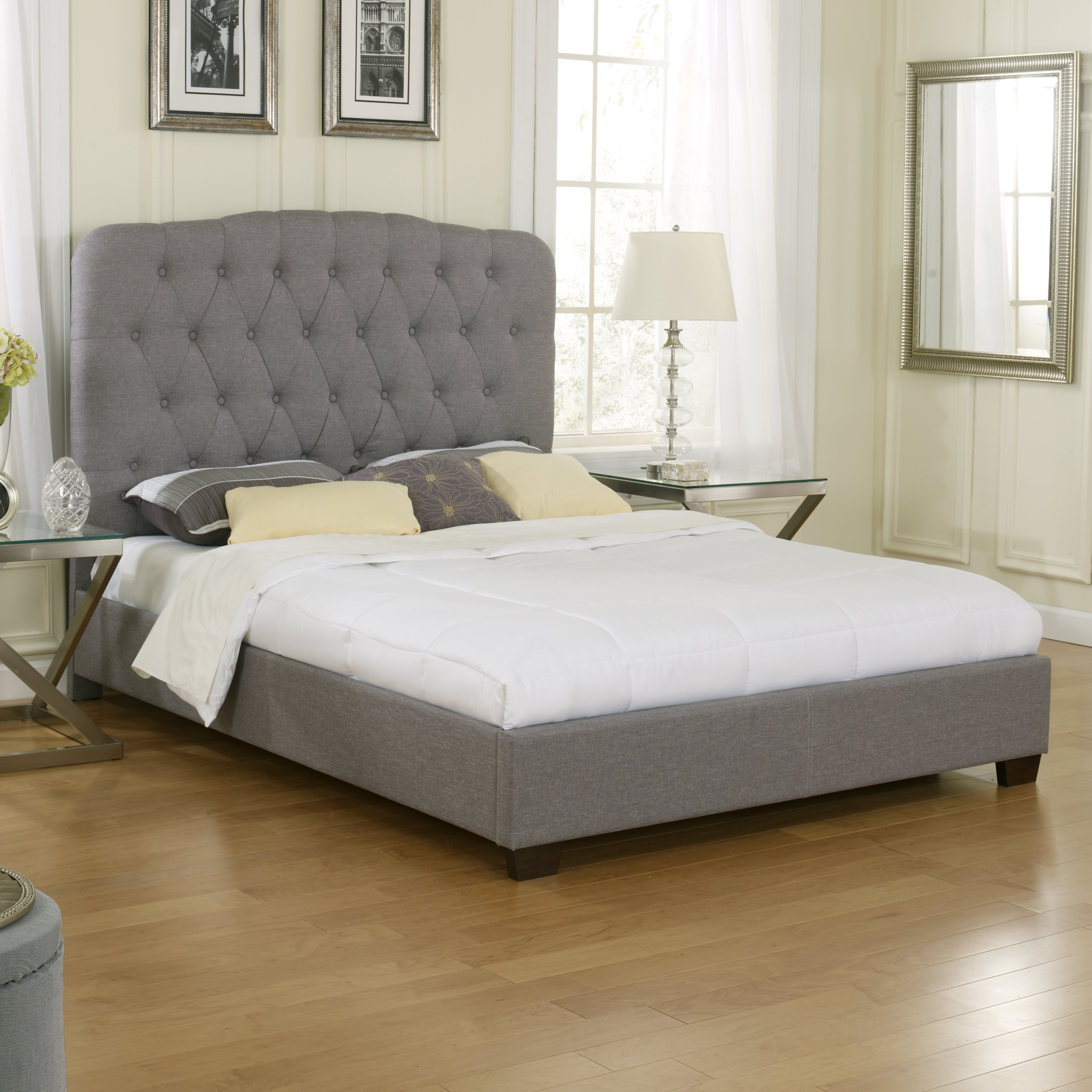 Luxury Home Aubree Upholstered Platform Bed Wayfair