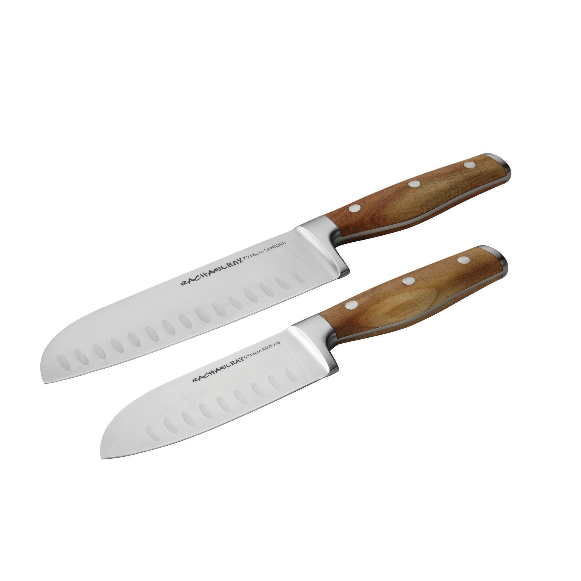 Rachael Ray Cucina Cutlery 2 Piece Japanese Santoku Knife ...