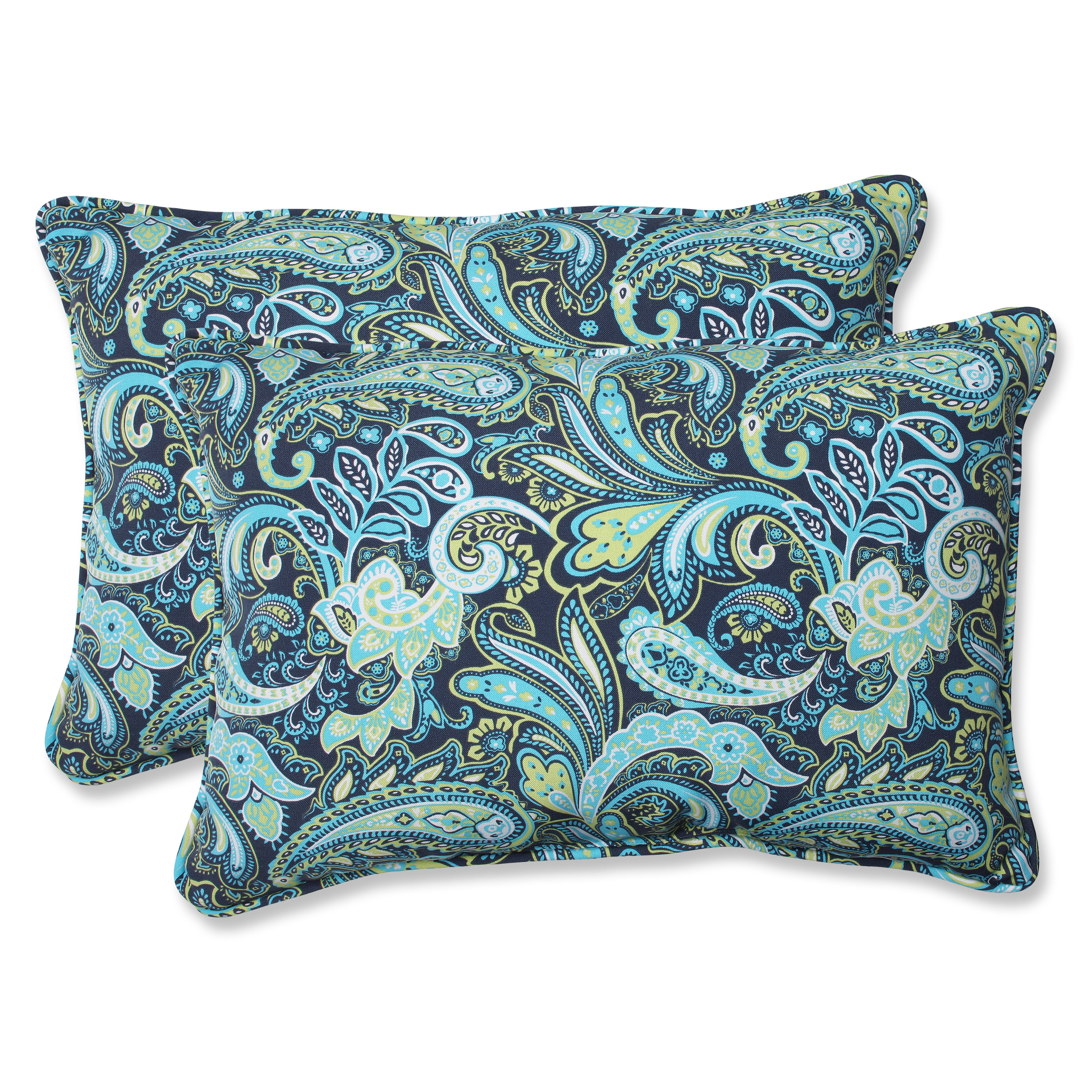 Pillow Perfect Pretty Indoor/Outdoor Throw Pillow & Reviews Wayfair