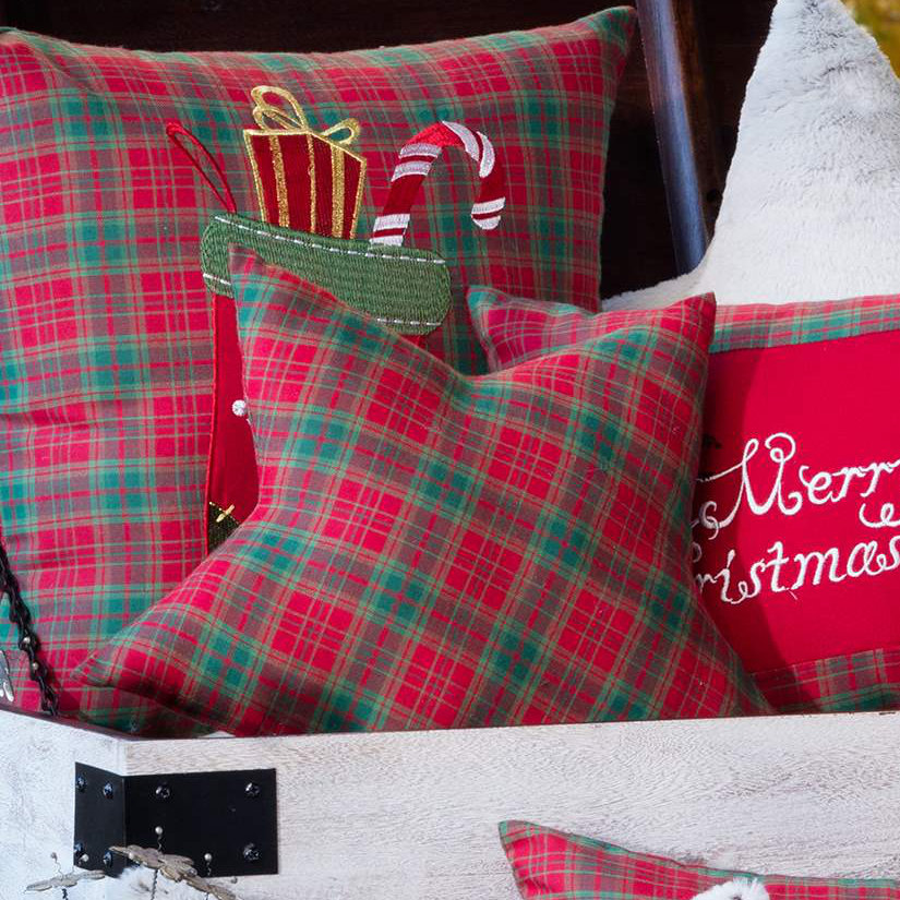 Pillow Perfect Plaid Star Throw Pillow & Reviews Wayfair
