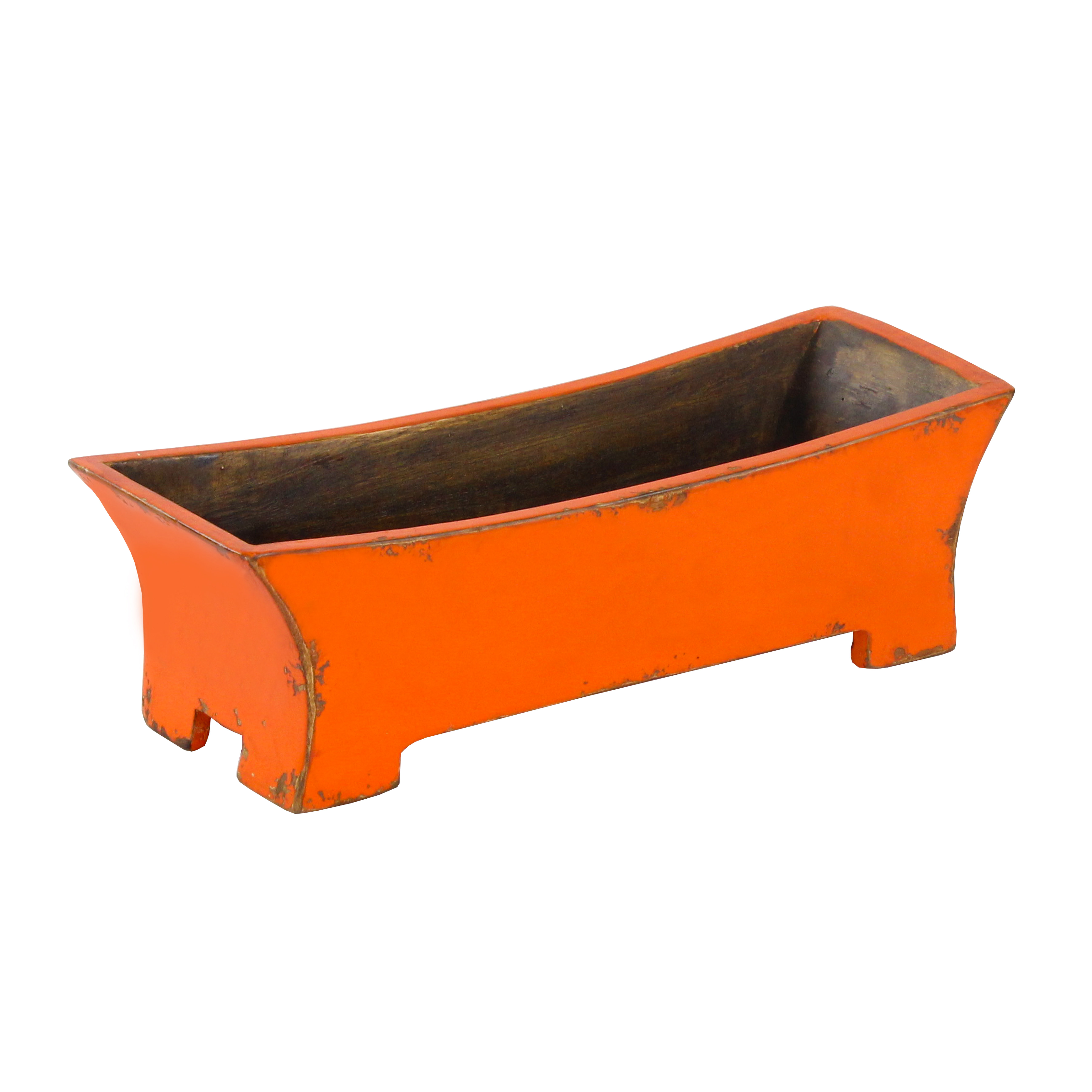 Antique Revival Rectangular Rail Planter & Reviews Wayfair