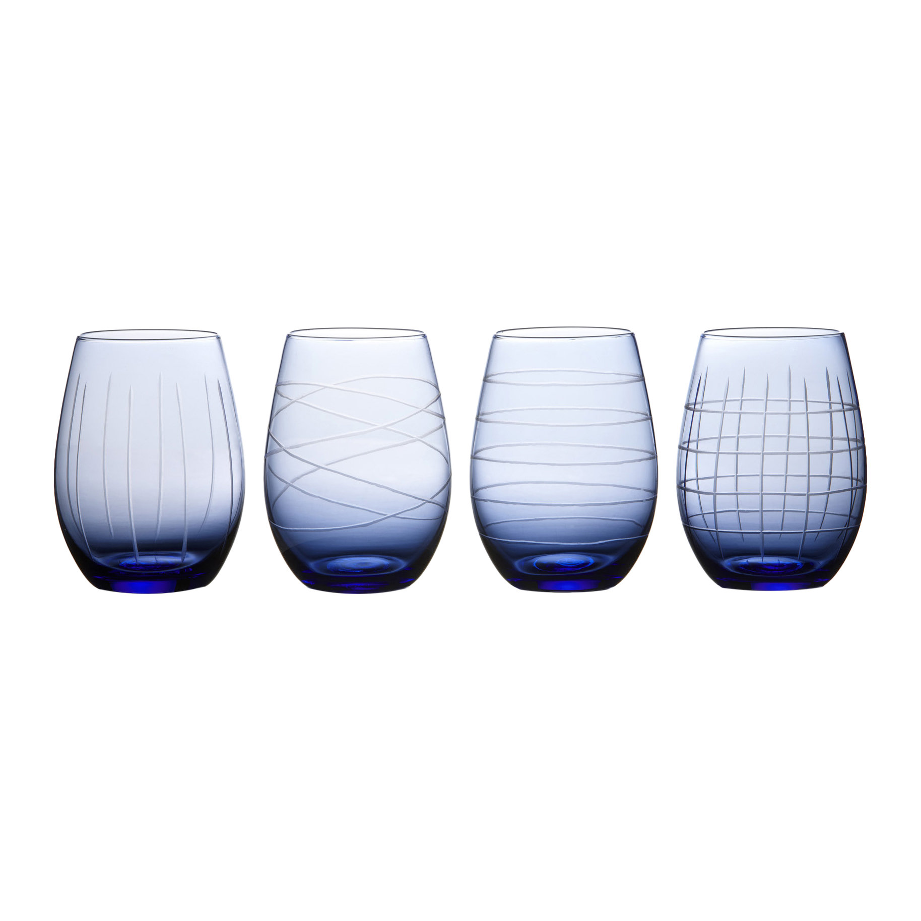 Fifth Avenue Crystal Jameston Stemless Wine Glass & Reviews Wayfair