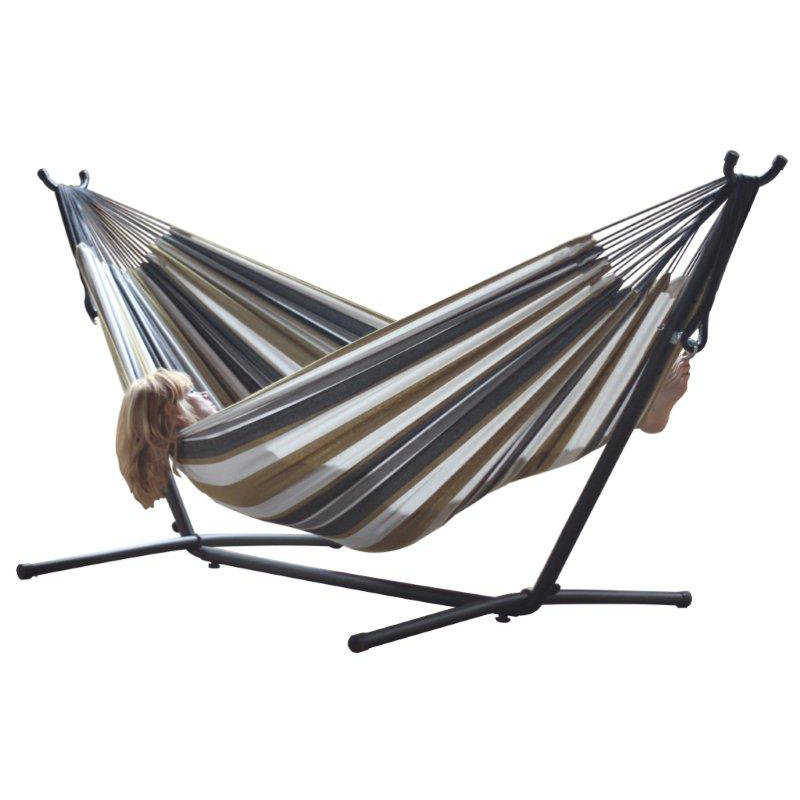 Vivere Hammocks Fabric Hammock with Stand & Reviews Wayfair