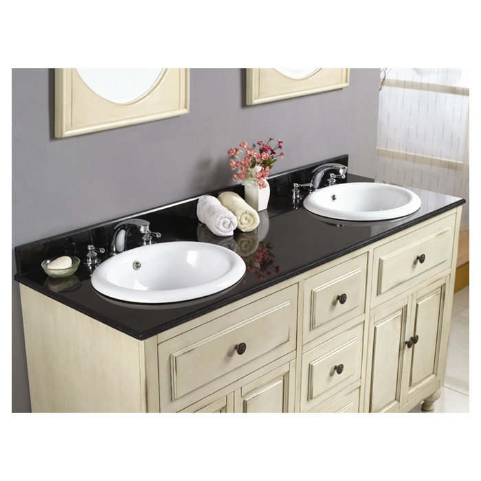 Ove Decors Birmingham 60" Double Bathroom Vanity Set & Reviews Wayfair