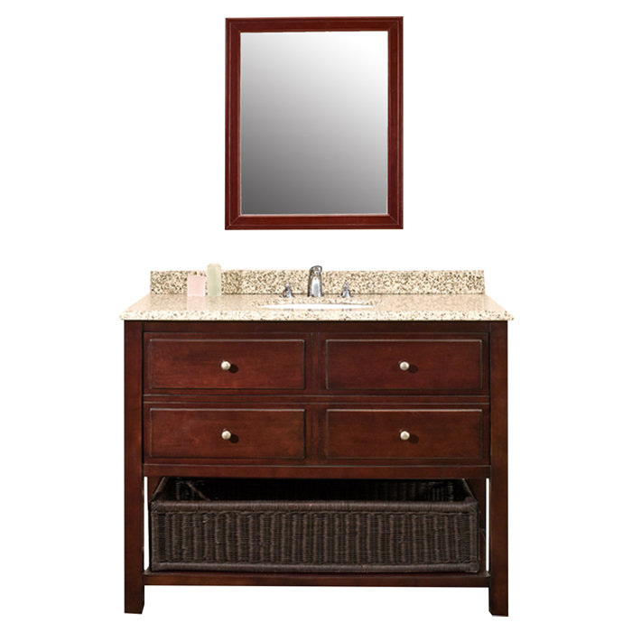 Ove Decors Berlin 42" Single Bathroom Vanity Set & Reviews Wayfair