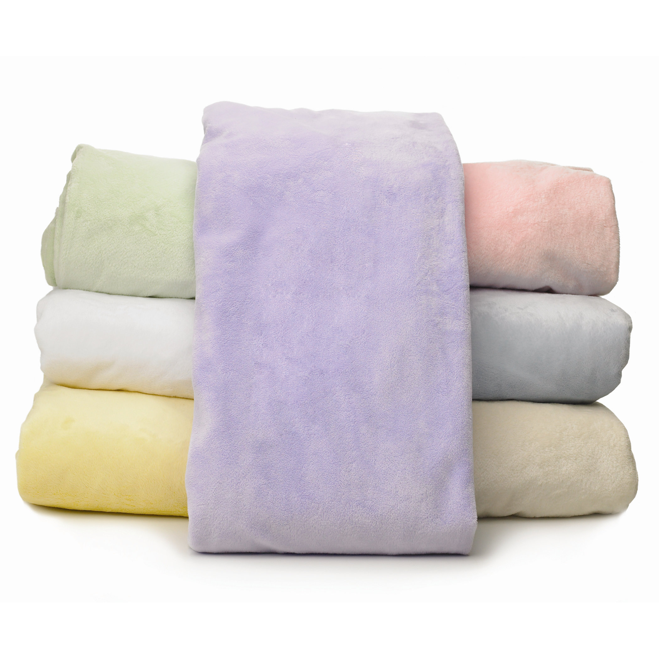 American Baby Company Heavenly Soft Chamois / Chenille Fitted Crib