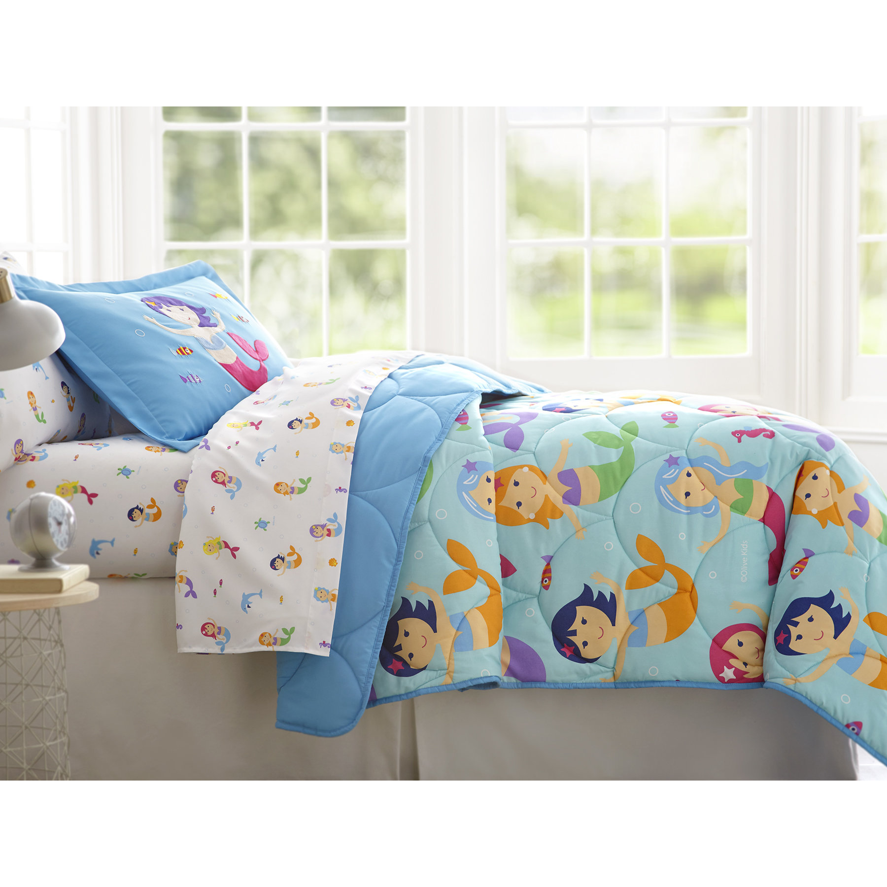 Wildkin Mermaids BedInaBag Set & Reviews Wayfair