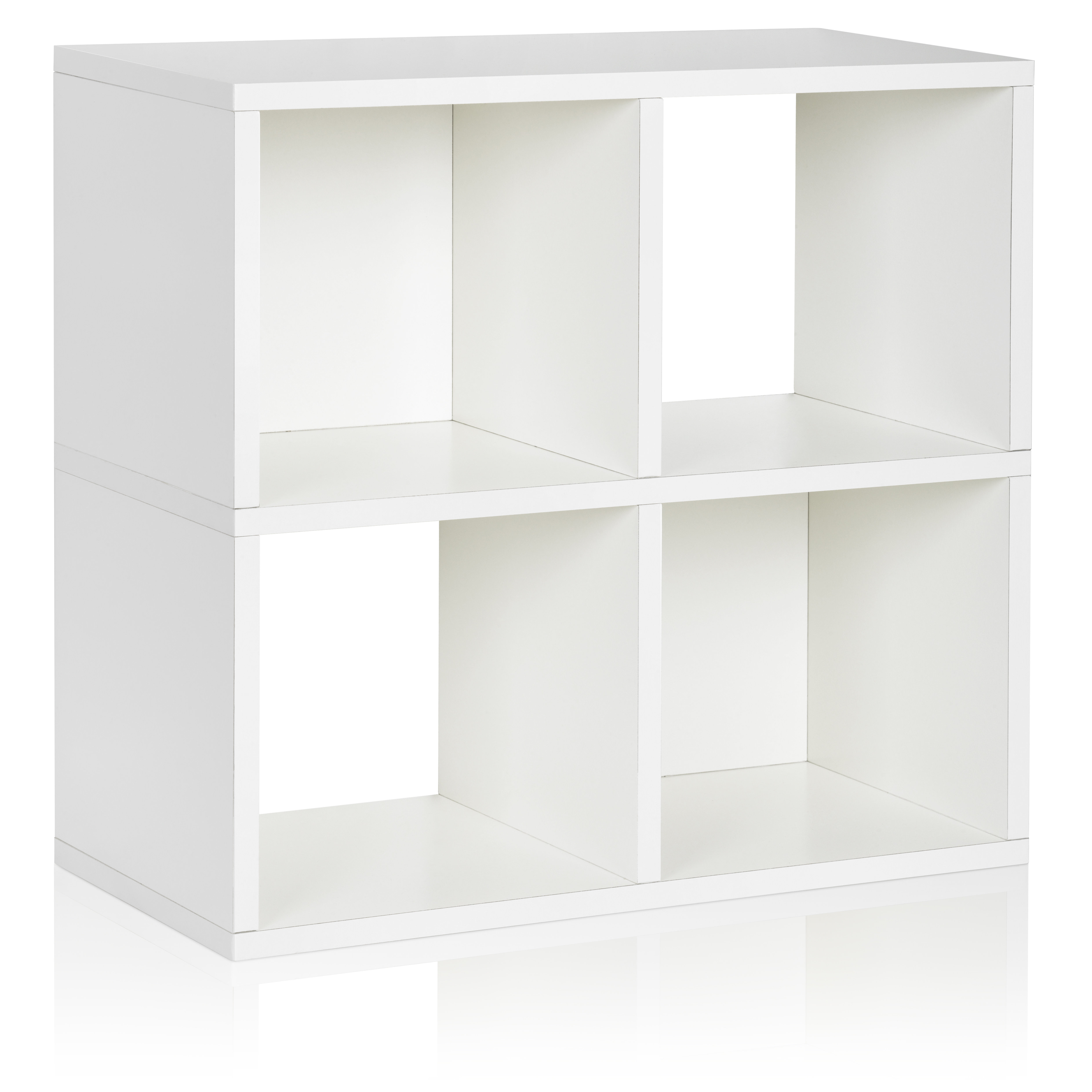 Way Basics zBoard Storage Quad 25"Cube Unit Bookcase & Reviews Wayfair