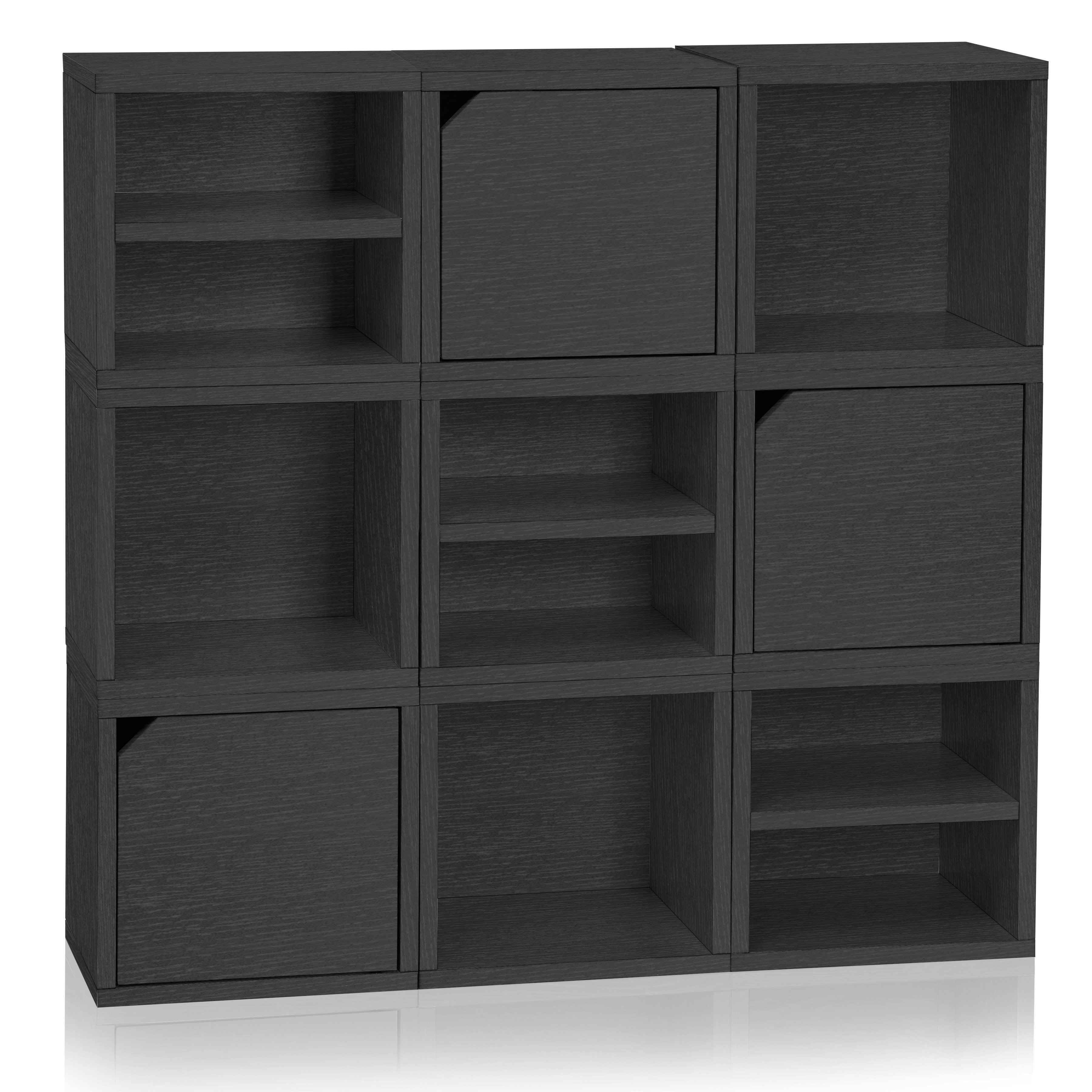 Way Basics Connect Door Eco Stackable Cubby Organizer 13" Cube Unit