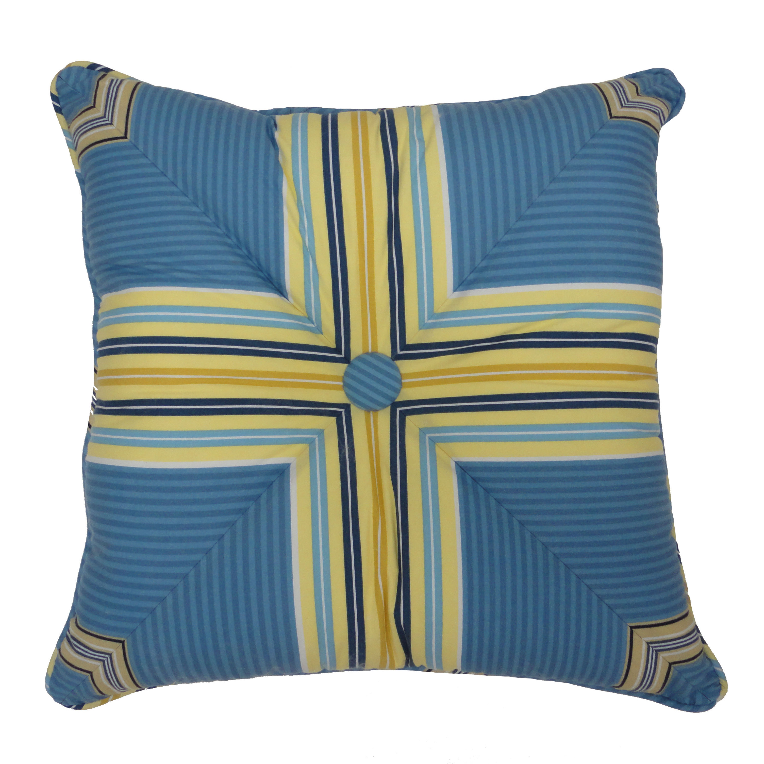 Waverly Imperial Dress Garden Path Reversible Cotton Throw Pillow