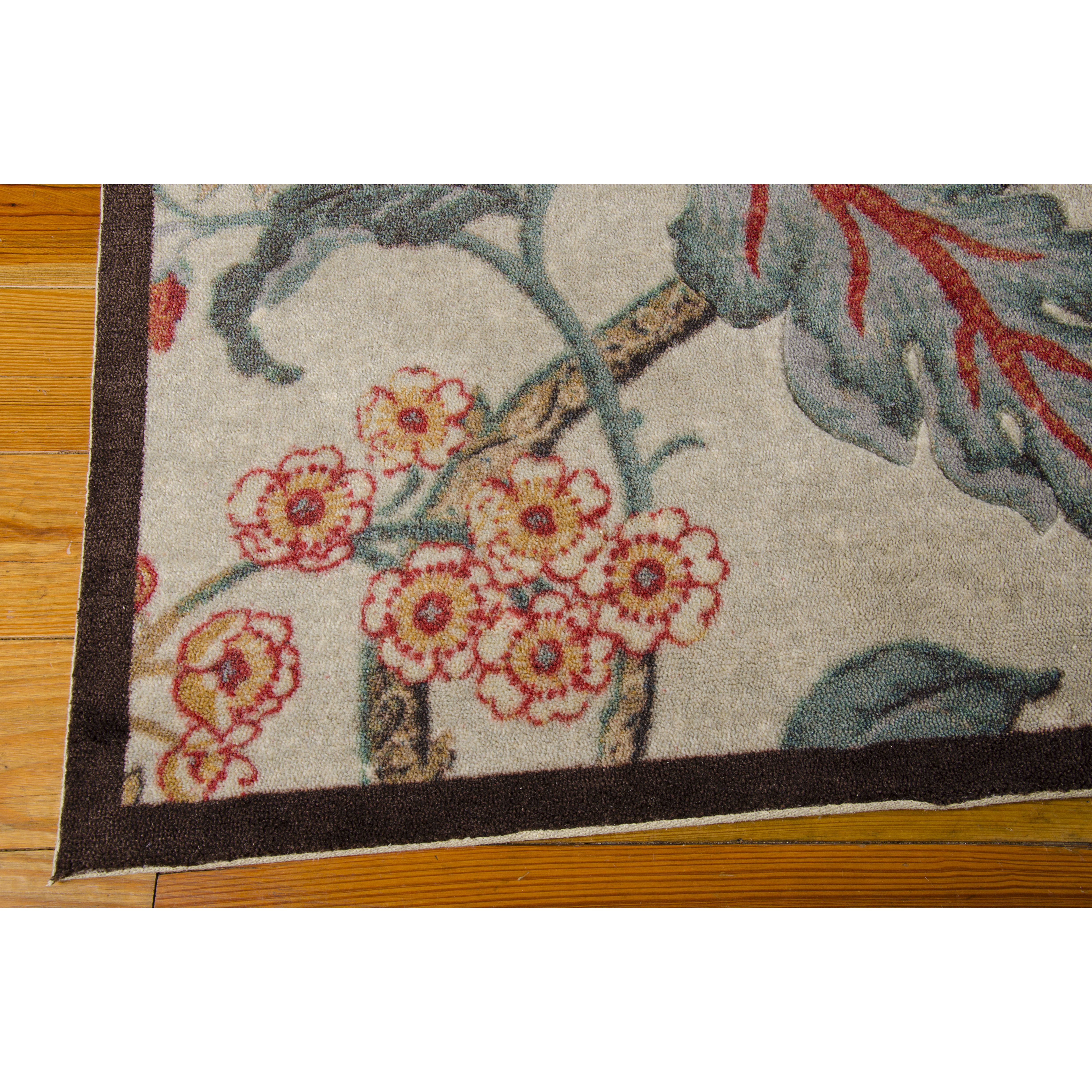 Waverly Artisinal Delight "Graceful Garden" Poppy Area Rug Wayfair