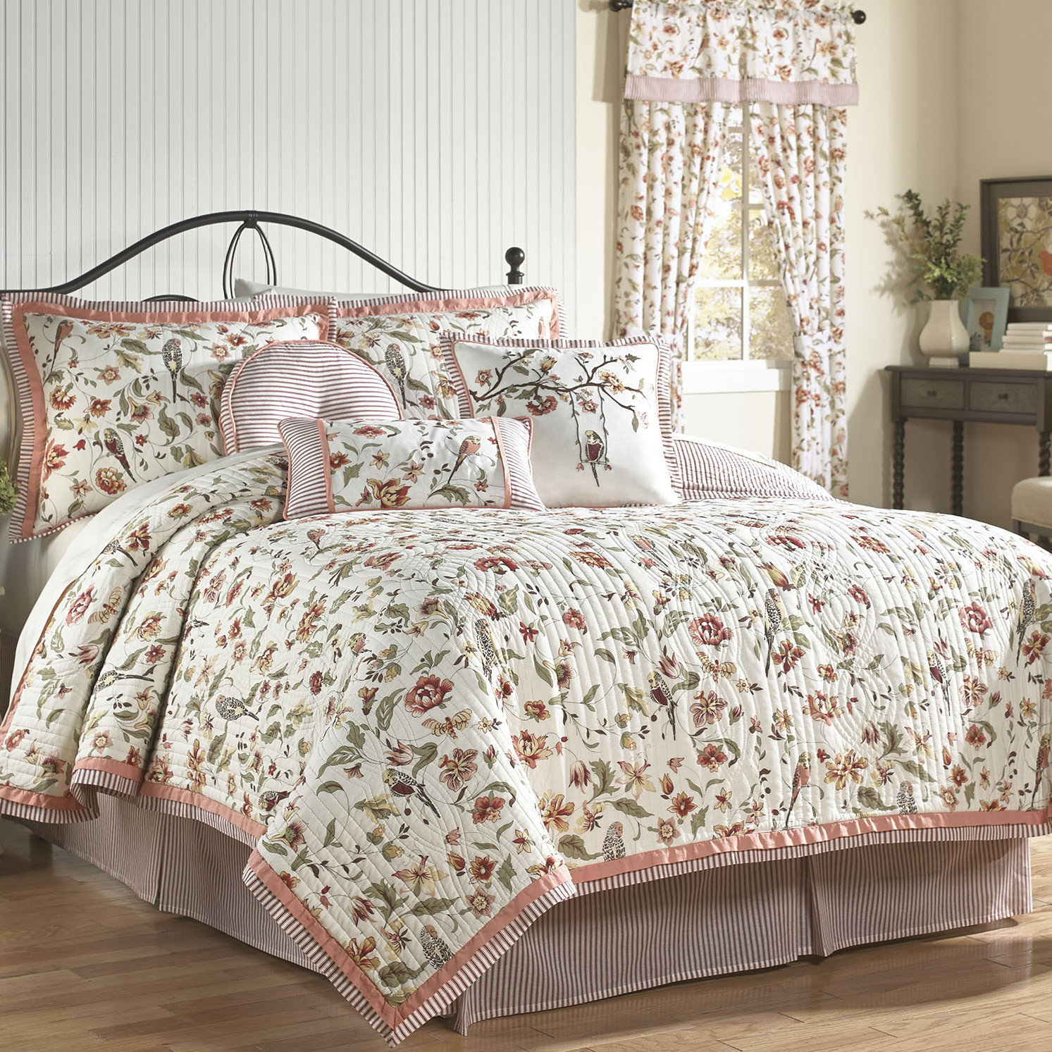 Waverly Retweet 4 Piece Reversible Quilt Set & Reviews Wayfair.ca