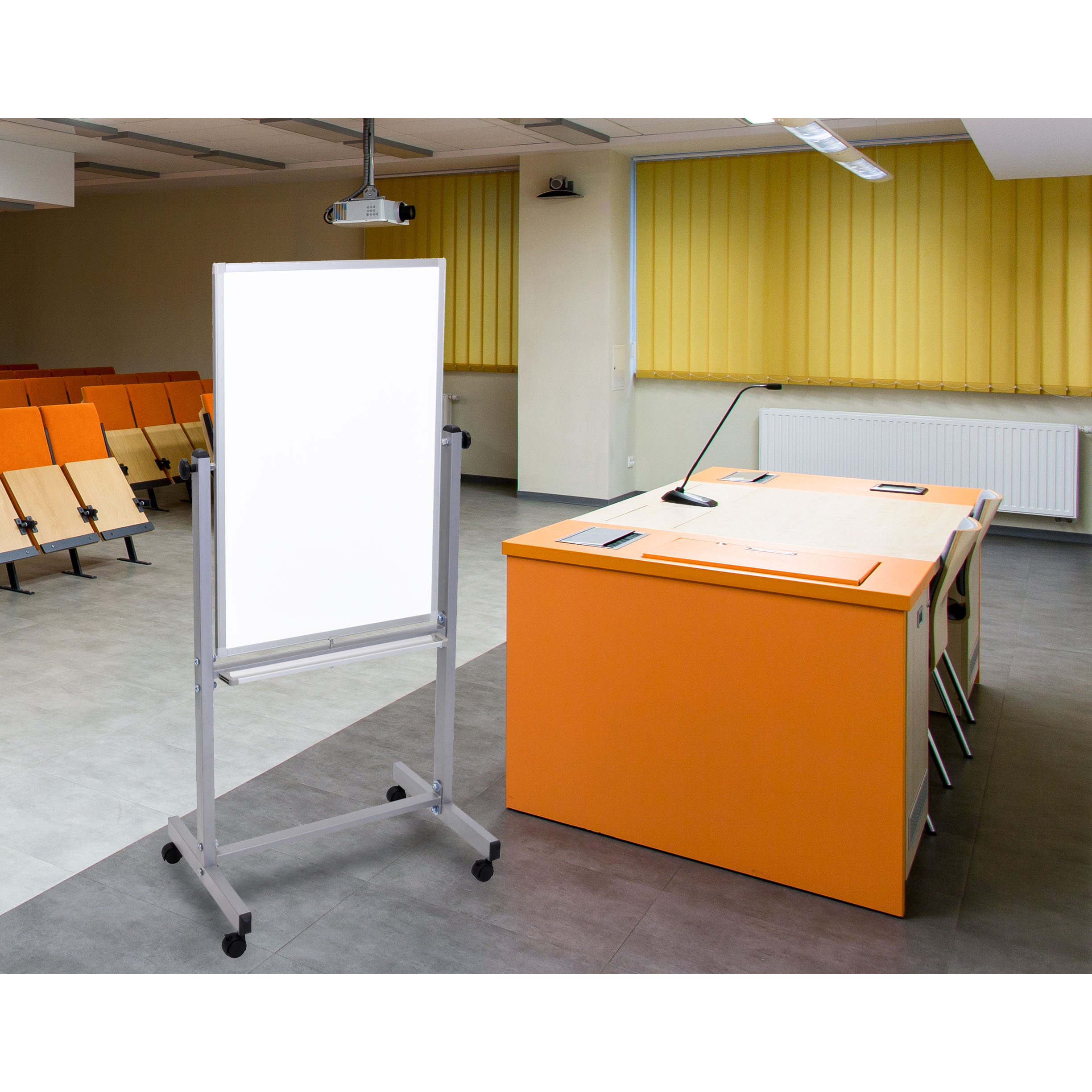 Luxor Double Sided Adjustable Reversible Whiteboard, 3' H x 2' W & Reviews Wayfair.ca