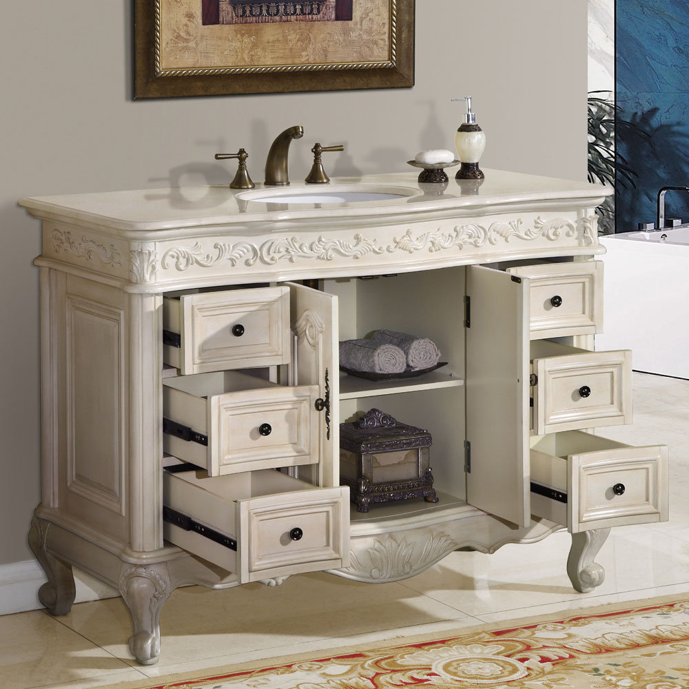 Silkroad Exclusive Ella 48" Single Bathroom Vanity Set & Reviews Wayfair