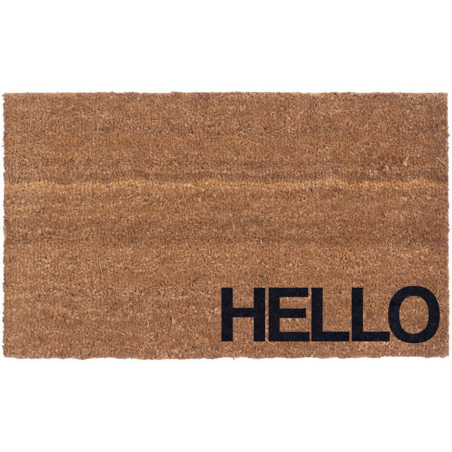 Coco Mats N More The Hello Doormat & Reviews Wayfair