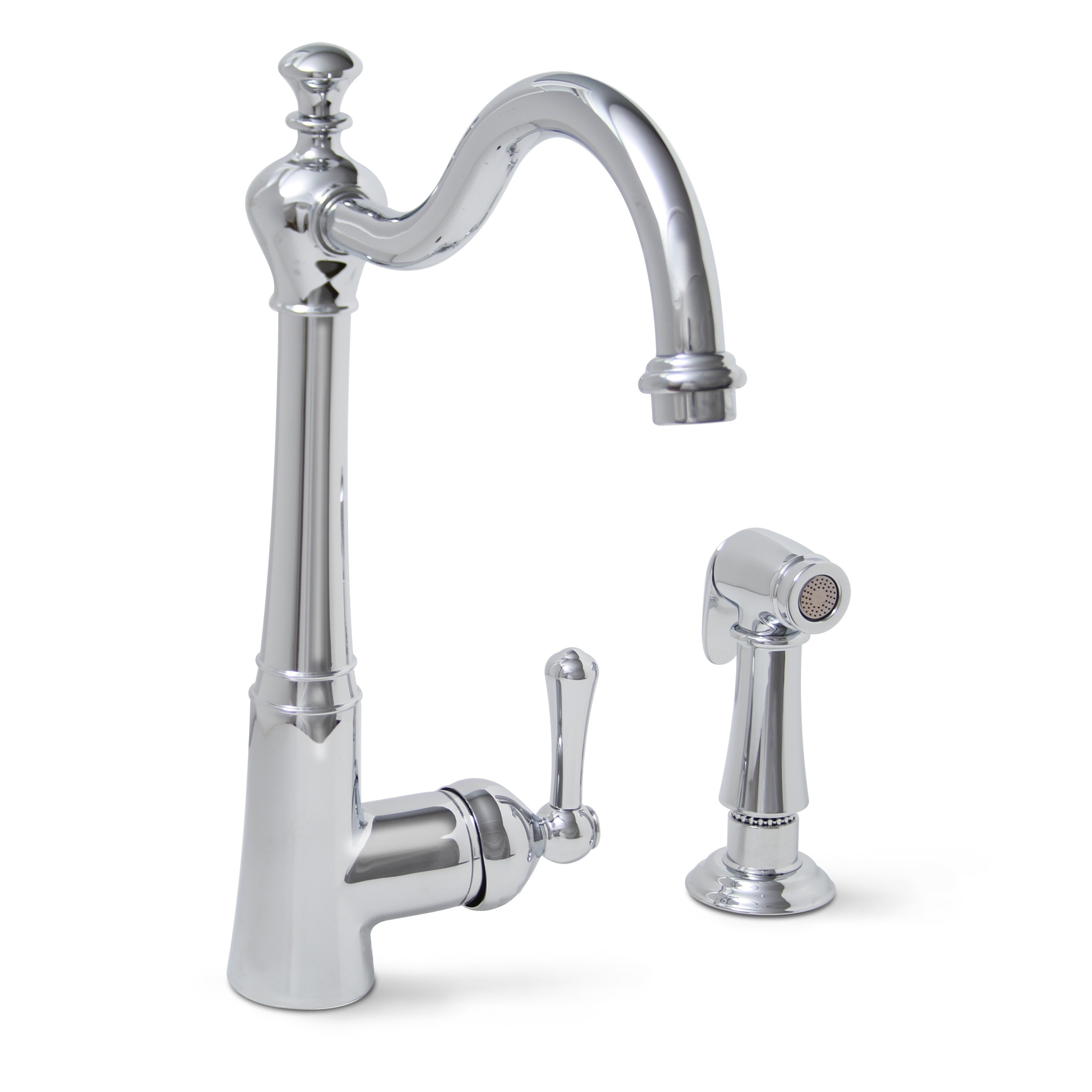 Premier Faucet Sonoma One Handle Single Hole Kitchen Faucet With Side Spray 
