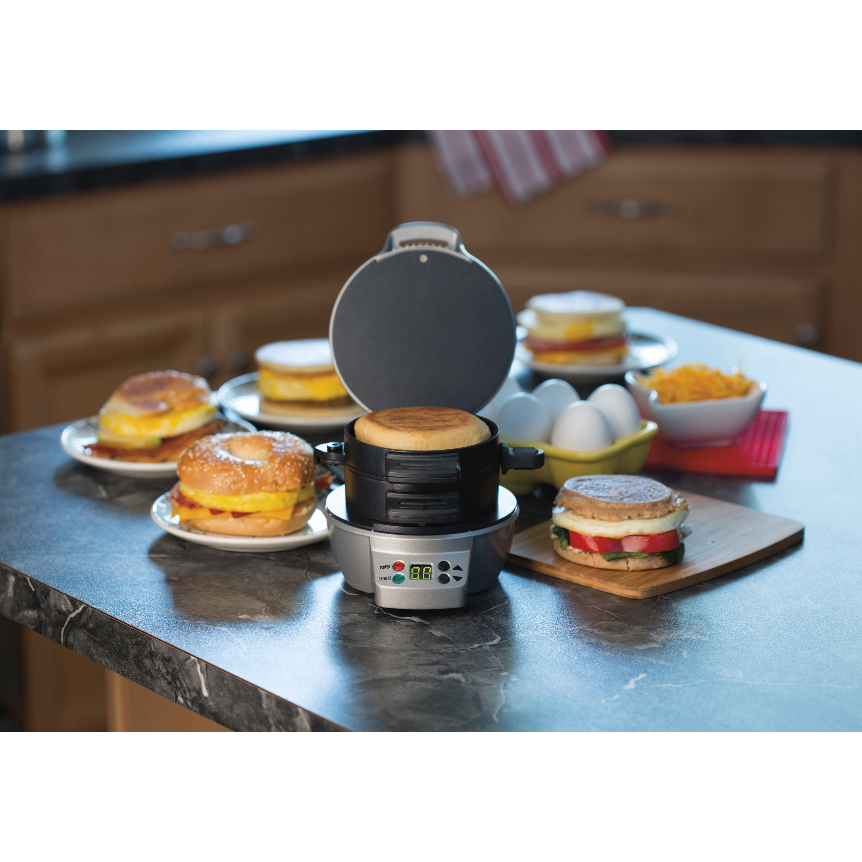 Hamilton Beach Breakfast Sandwich Maker & Reviews Wayfair