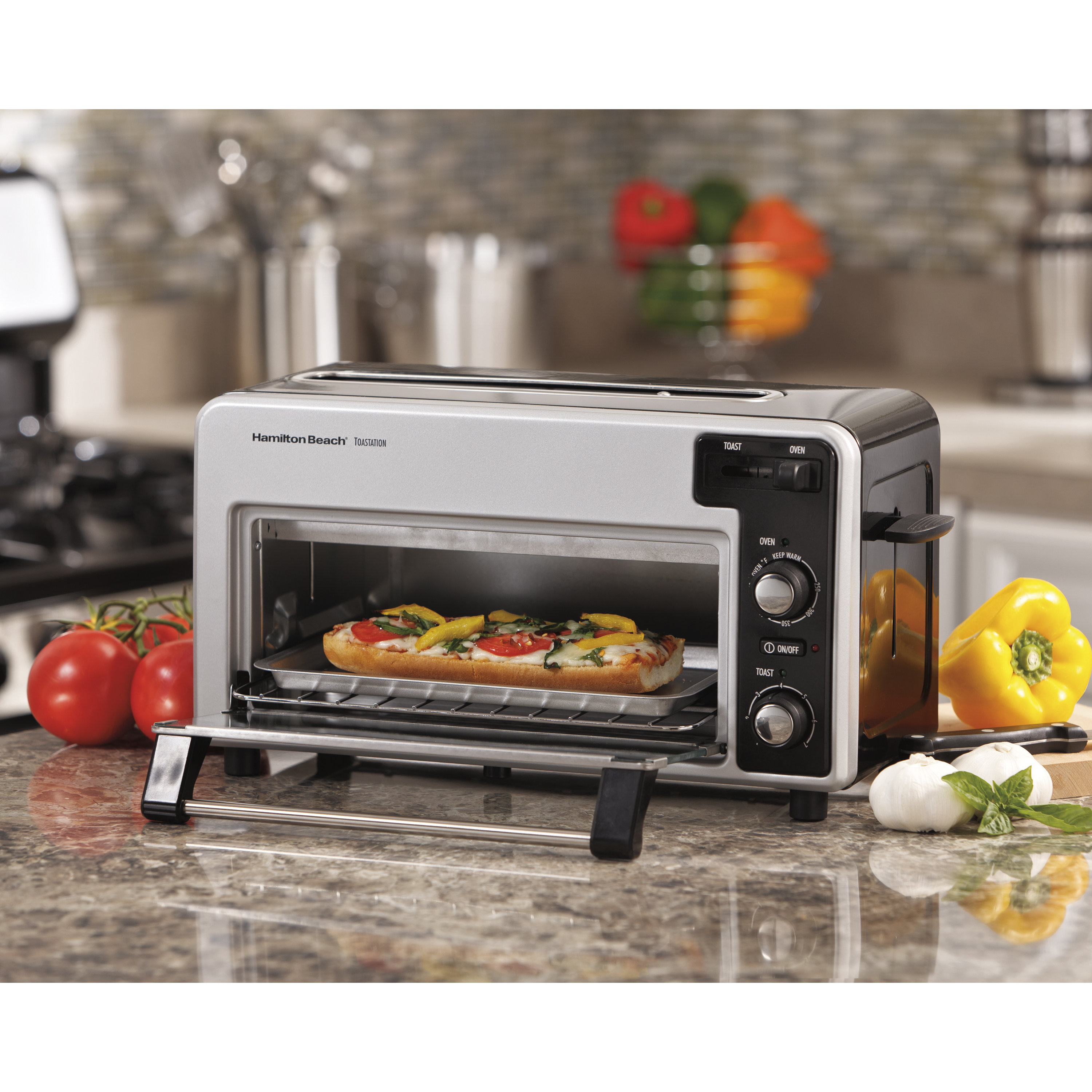 Hamilton Beach Toastation Combination Toaster & Toaster Oven & Reviews Wayfair