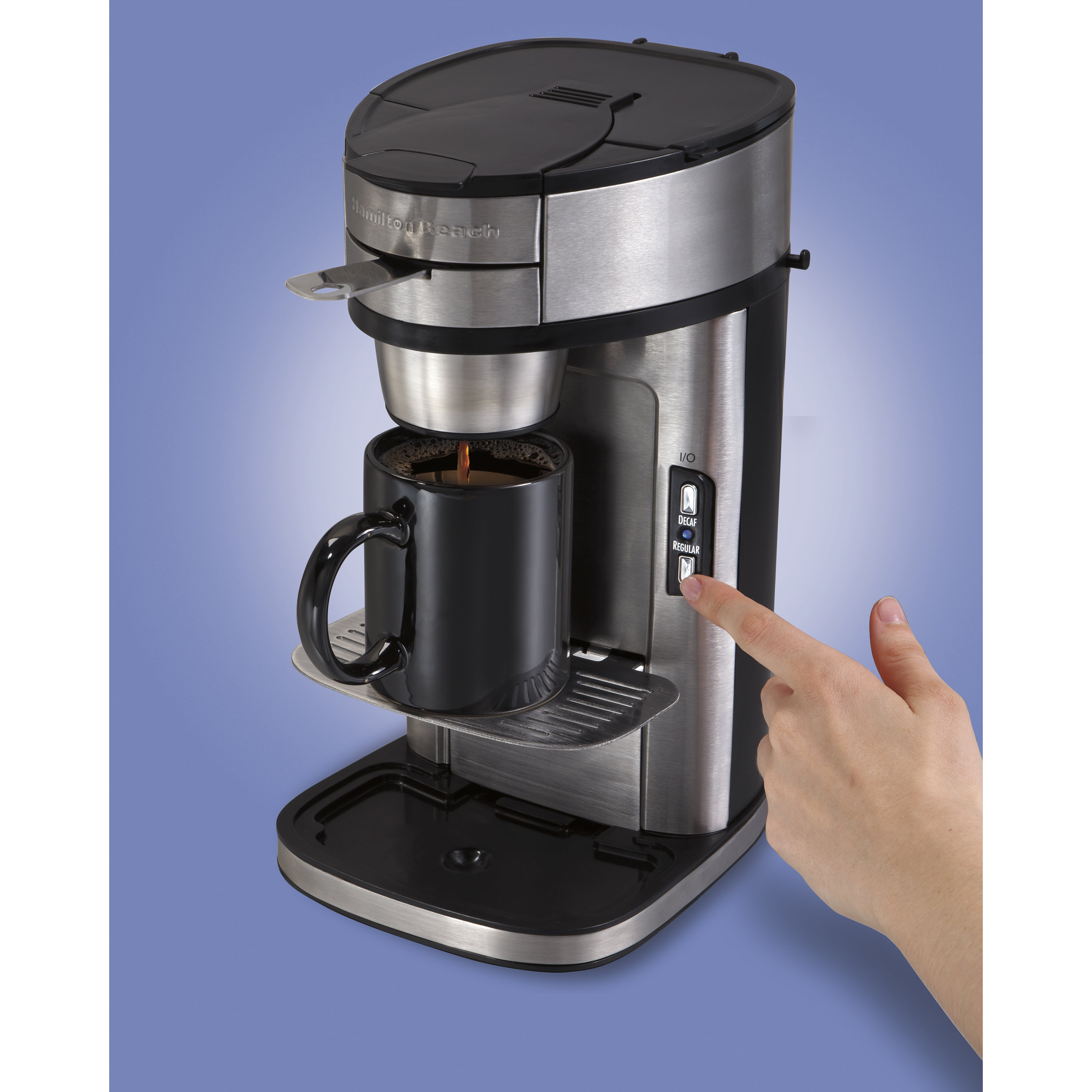 Hamilton Beach The Scoop Single Serve Coffee Maker And Reviews Wayfair