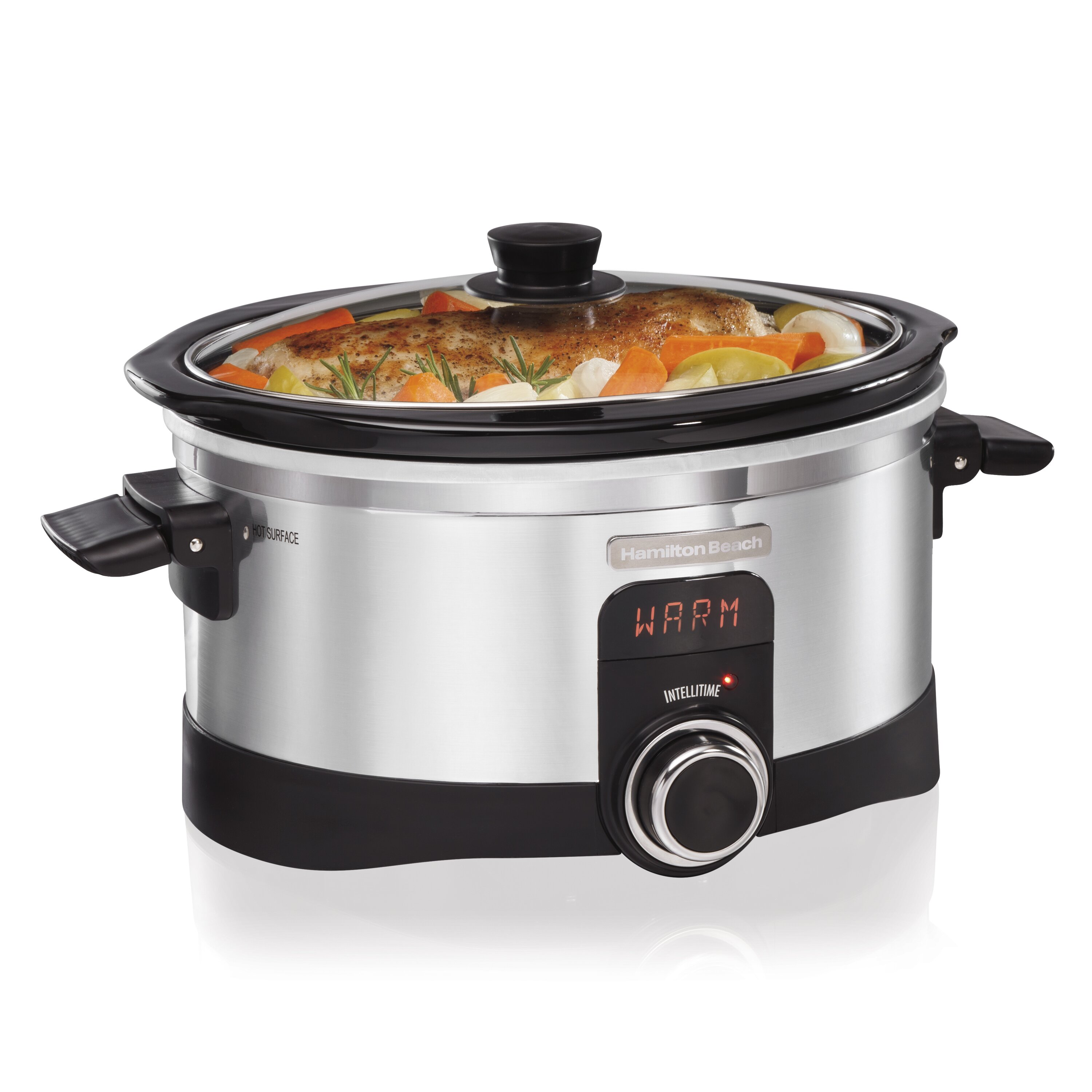 Hamilton Beach 6-Quart IntelliTime Slow Cooker & Reviews | Wayfair