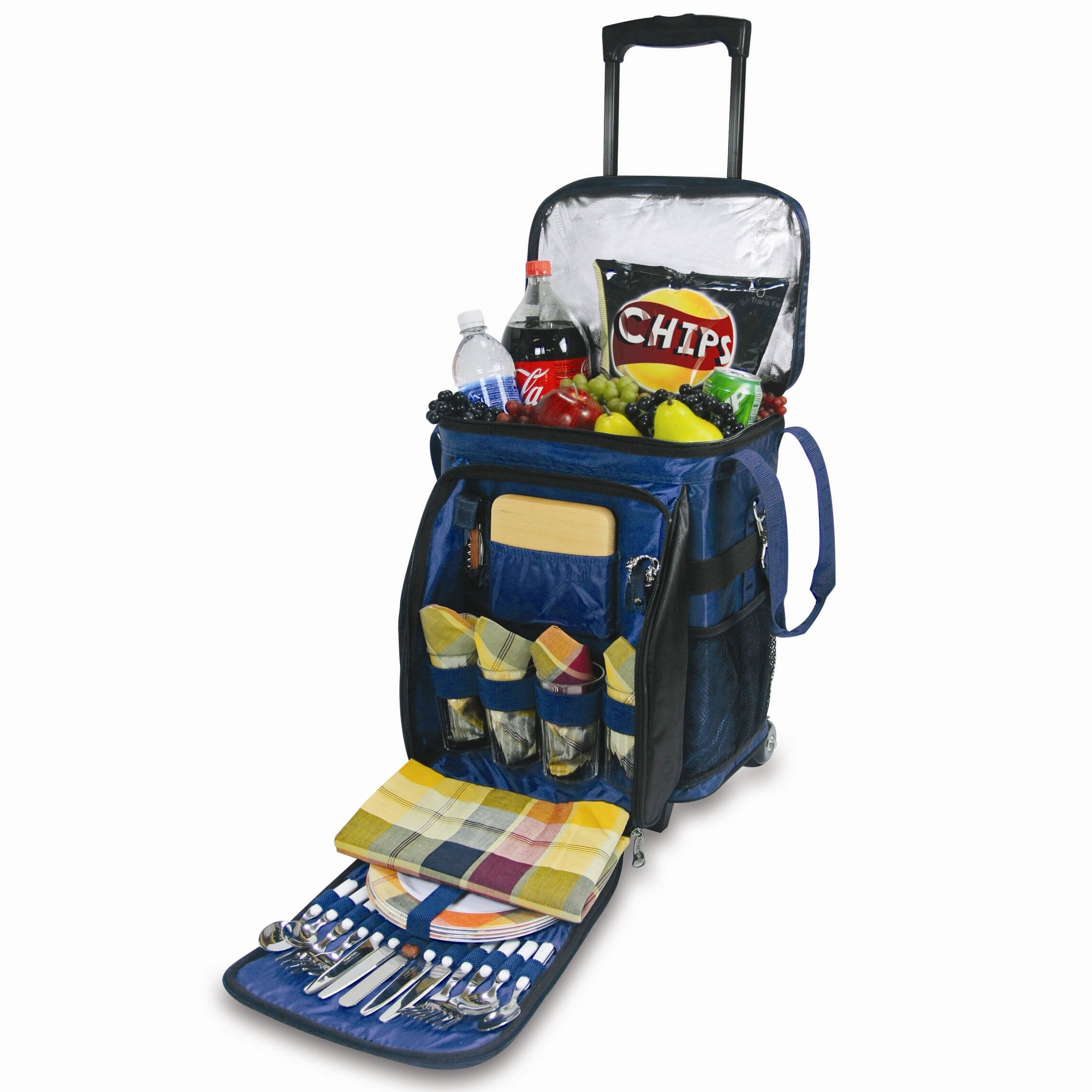 Picnic Time 45 Can Avalanche Rolling Picnic Cooler & Reviews | Wayfair