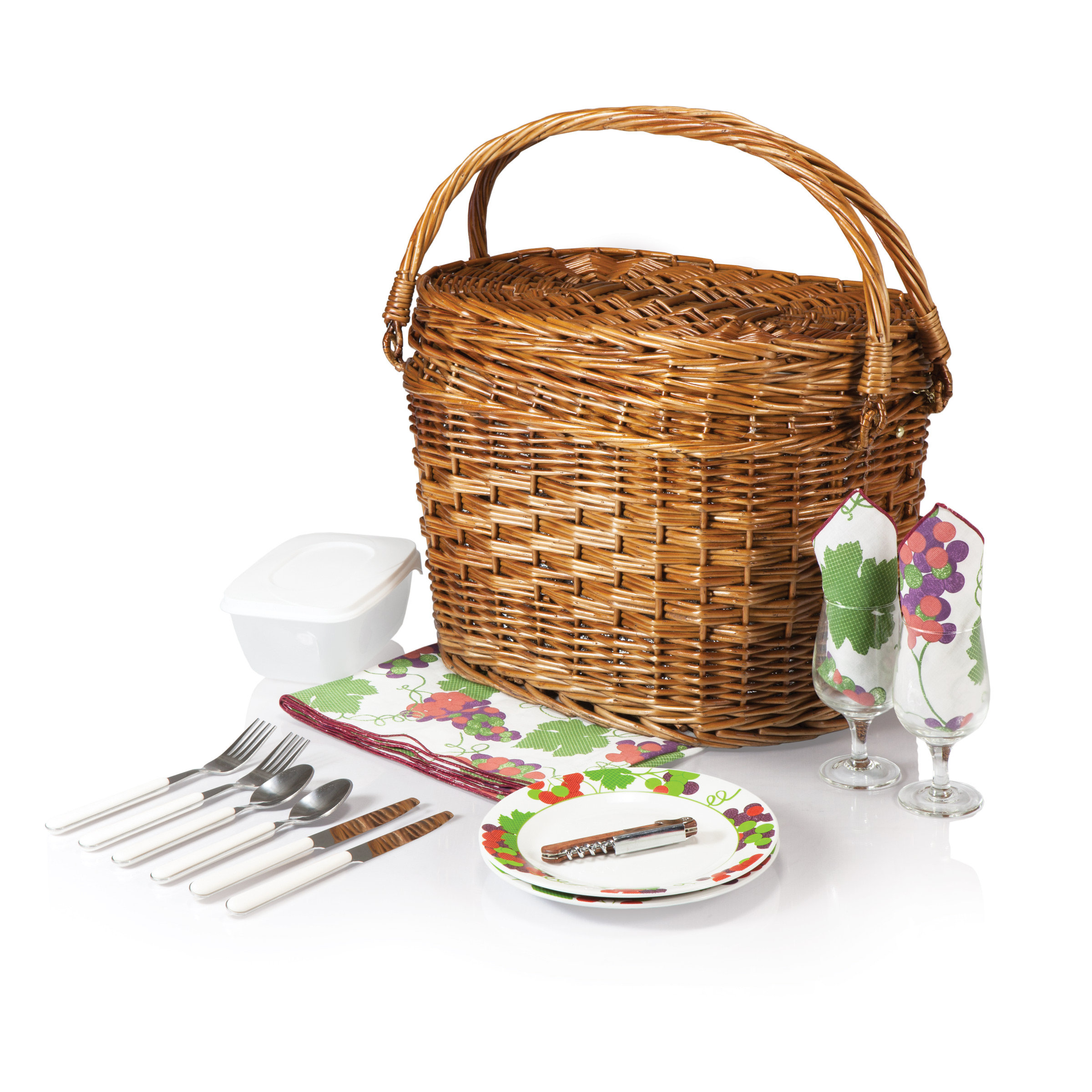 Picnic Time Romance Picnic Basket & Reviews Wayfair