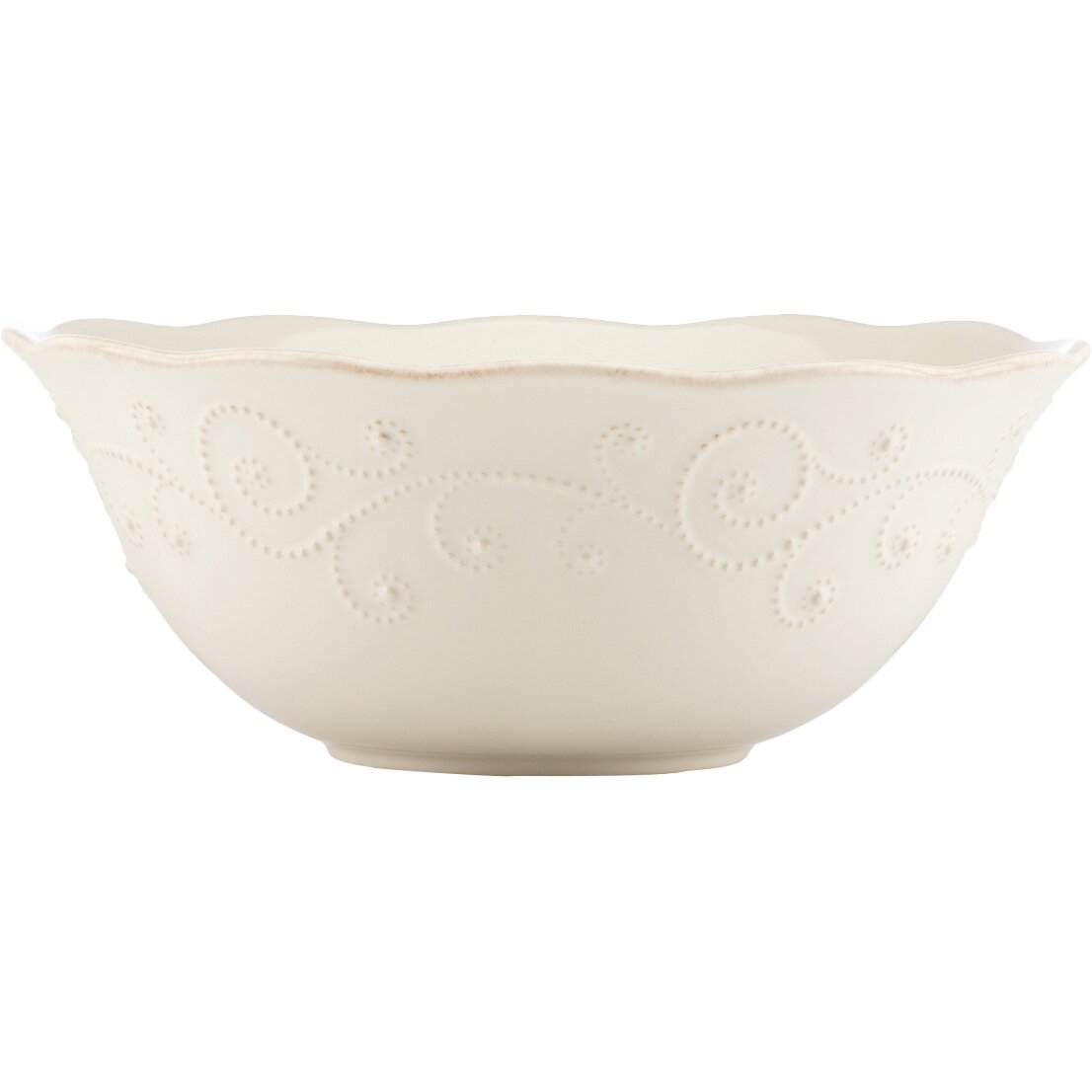 lenox french perle bead serving bowl 64 oz