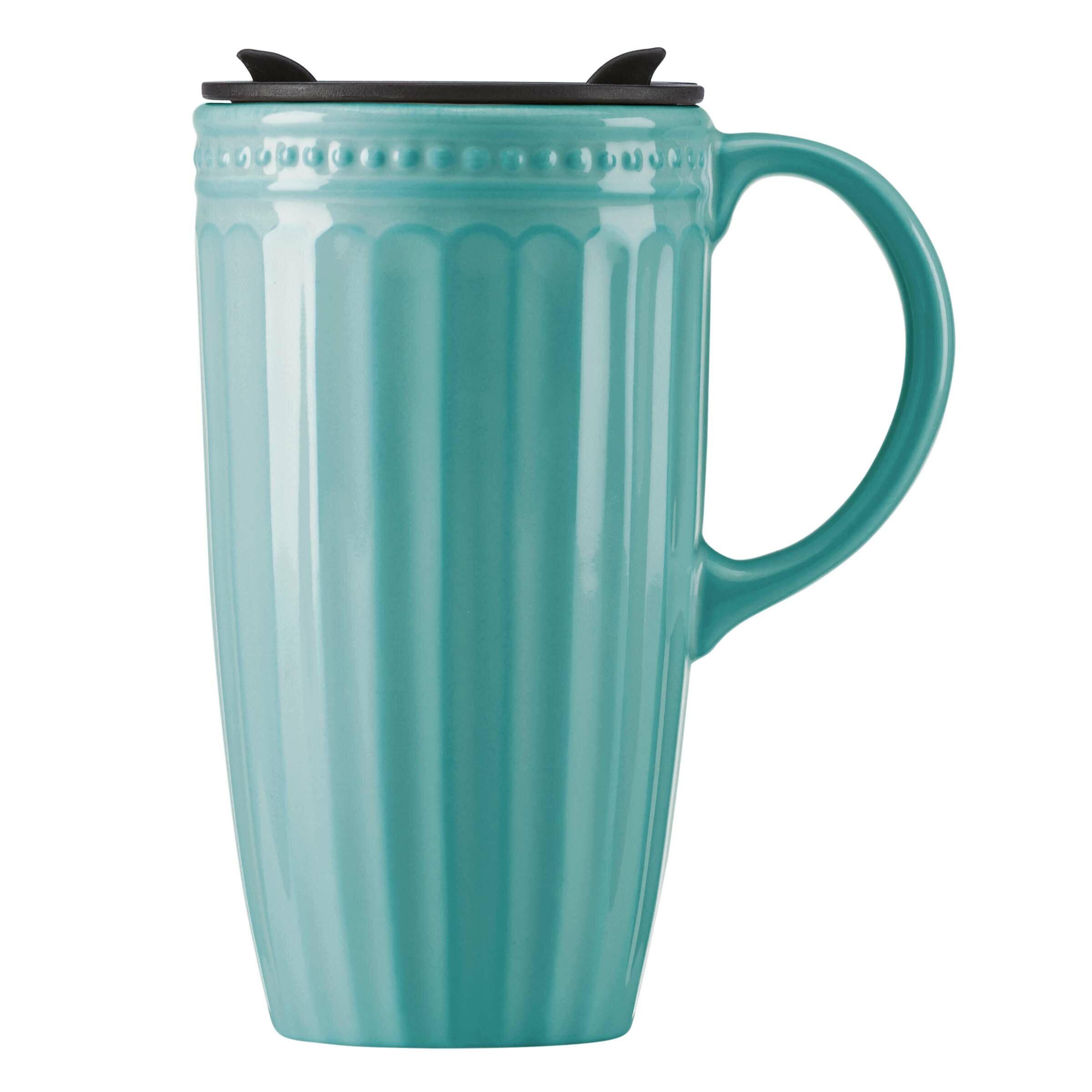  Lenox  French Perle Groove Travel Mug Reviews Wayfair ca