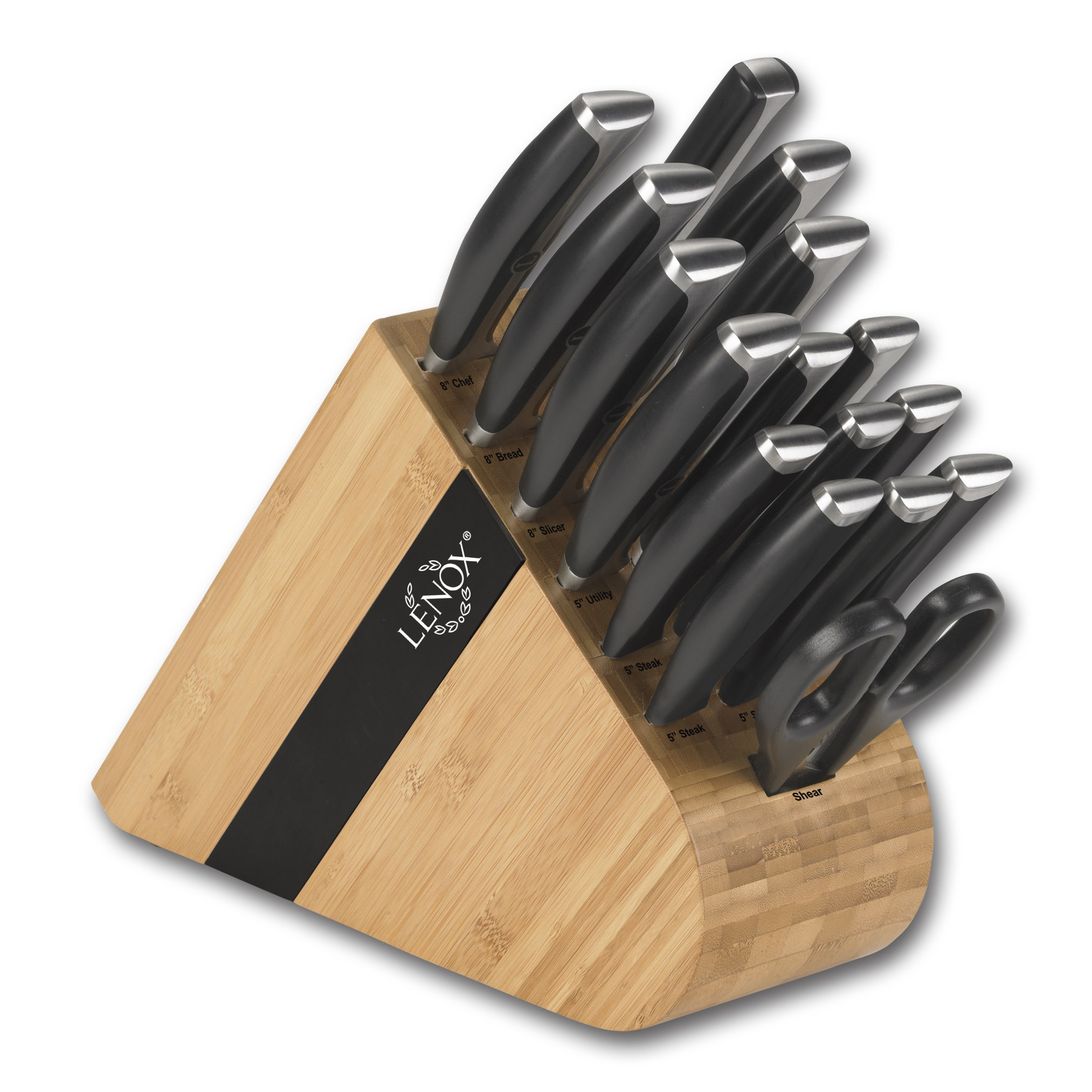 Lenox Series 17 Piece German Steel Knife Set & Reviews Wayfair
