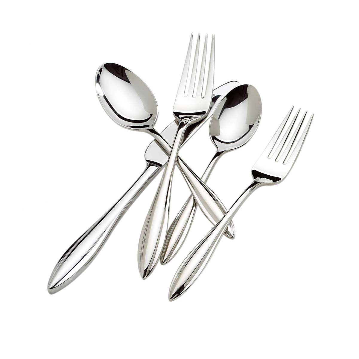 Lenox Sculpt 65 Piece Flatware Set & Reviews Wayfair