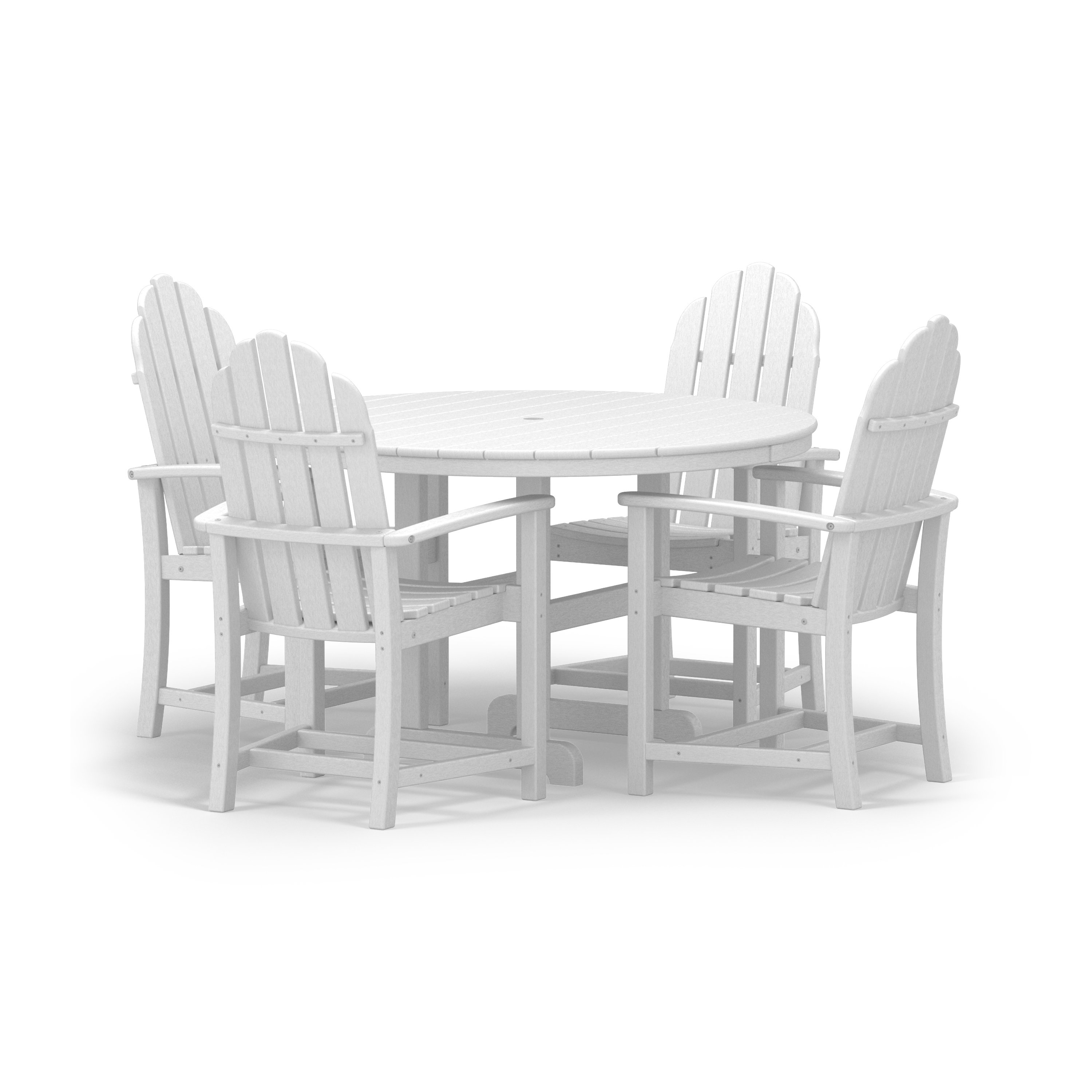 POLYWOOD® Classic 5 Piece Dining Set & Reviews Wayfair