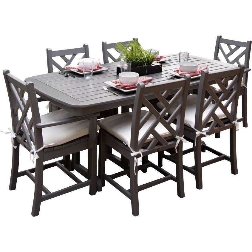 POLYWOOD® Chippendale 7 Piece Dining Set & Reviews  Wayfair