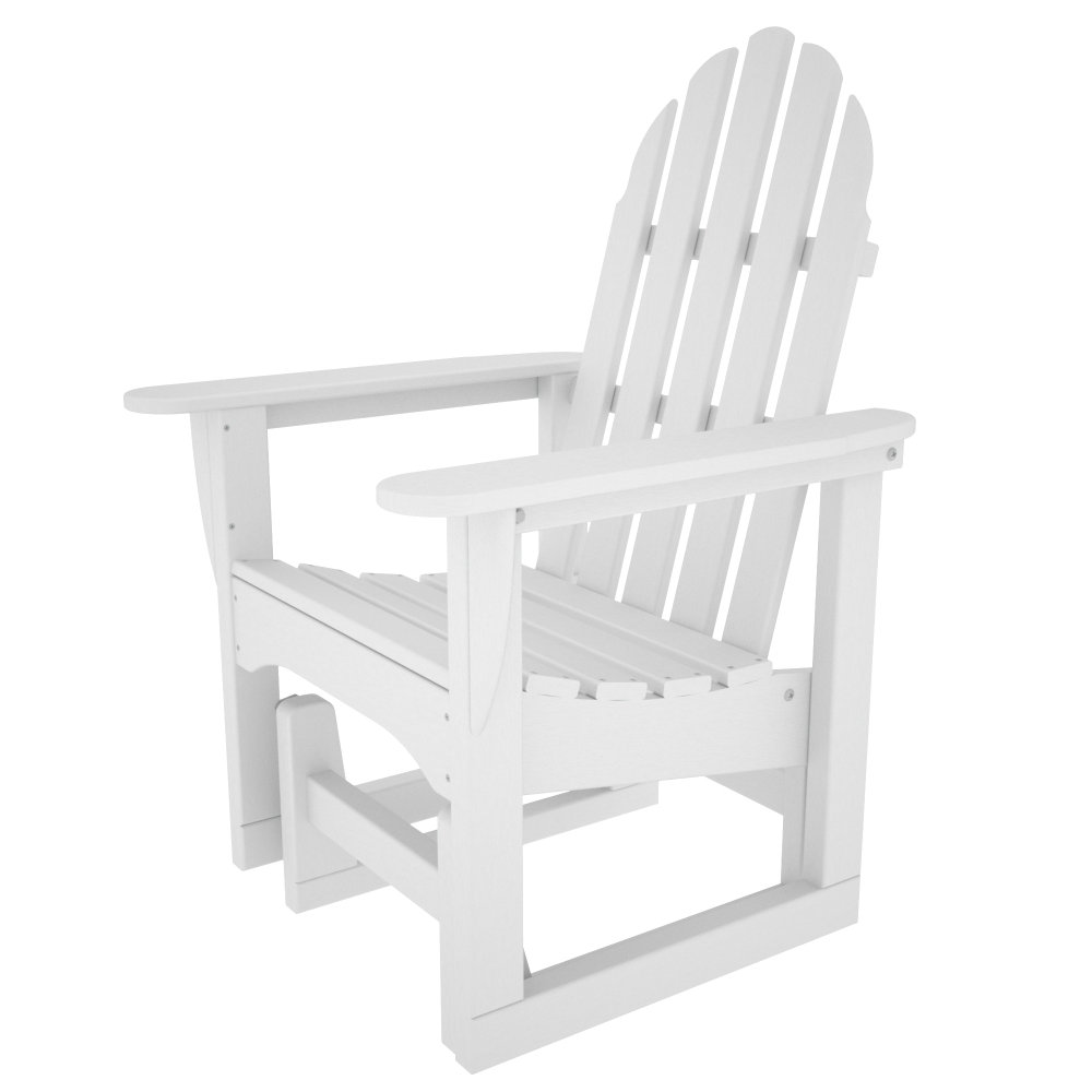 POLYWOOD® Adirondack Glider Chair & Reviews Wayfair