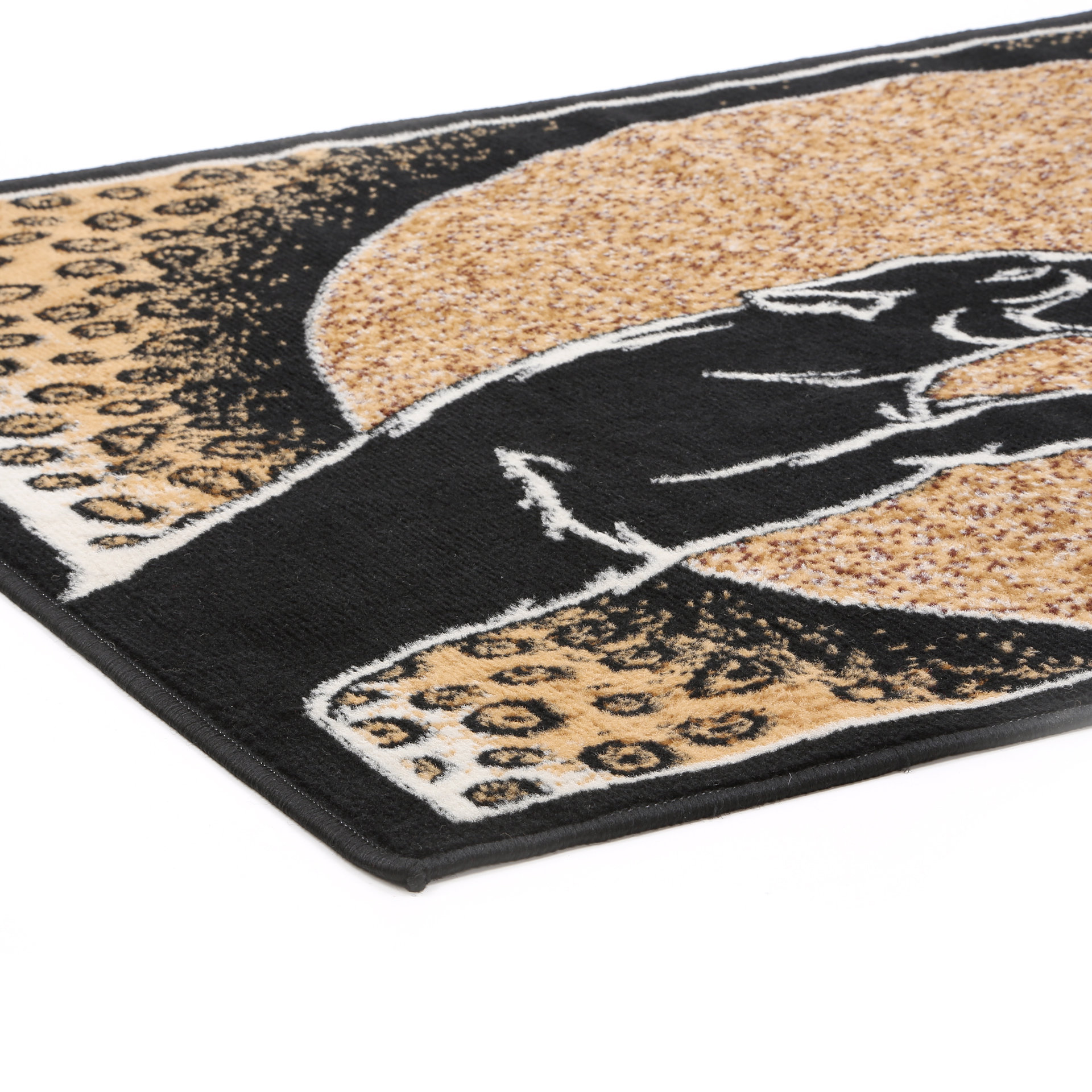 Home Dynamix Zone Panther Animal Print Brown Outdoor Area Rug & Reviews