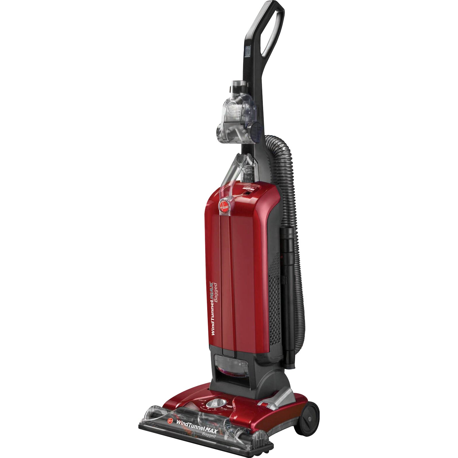 Hoover Max Bagged Wind Tunnel Upright Vacuum & Reviews | Wayfair