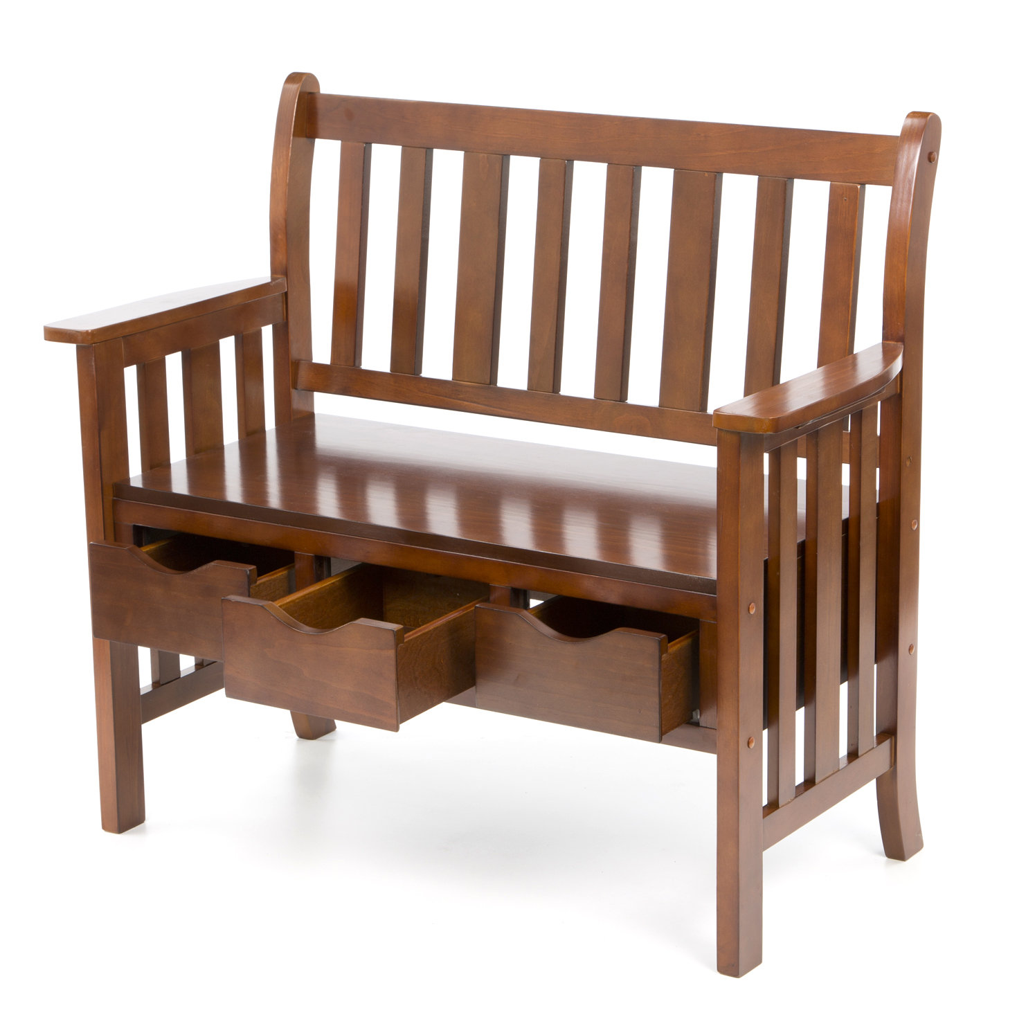 Wildon Home ® Davidson Storage Wood Entryway Bench & Reviews Wayfair