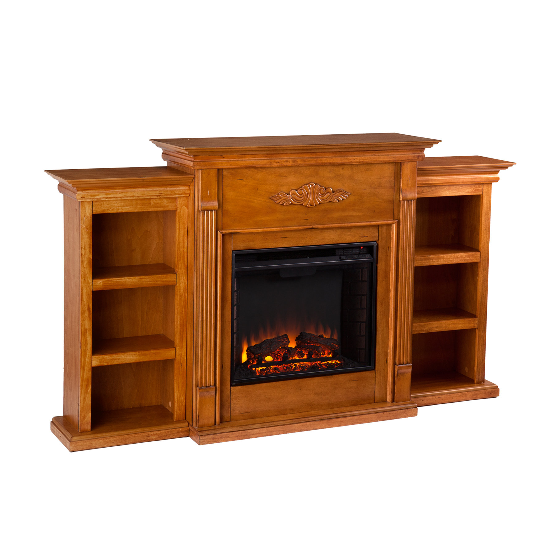 Wildon Home ® Franklin Electric Fireplace & Reviews Wayfair